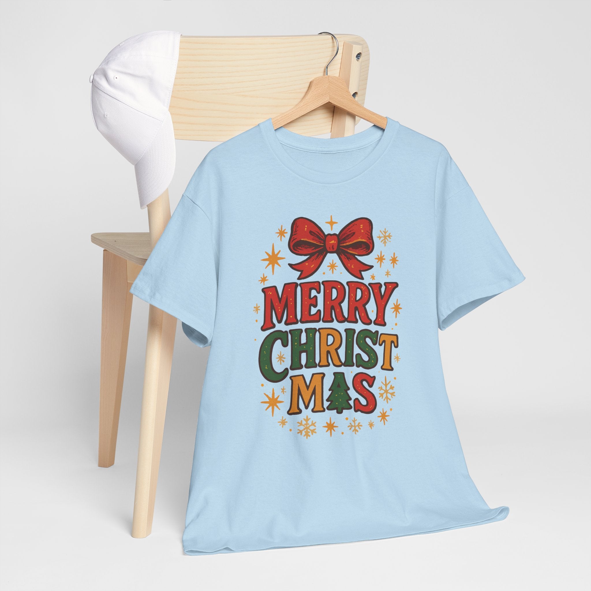 Merry Christmas Unisex Cotton Tee