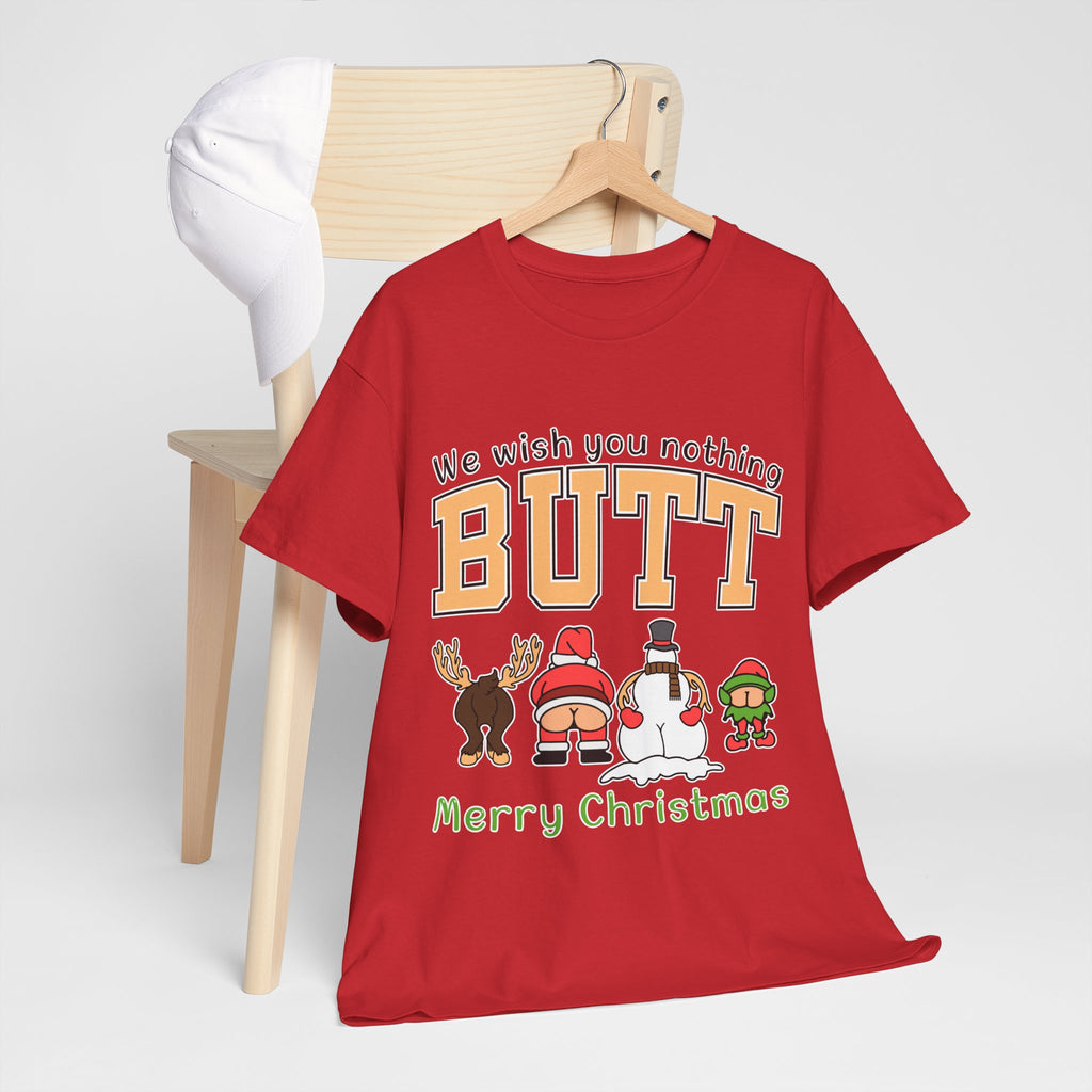 Christmas Butts Unisex Cotton Tee