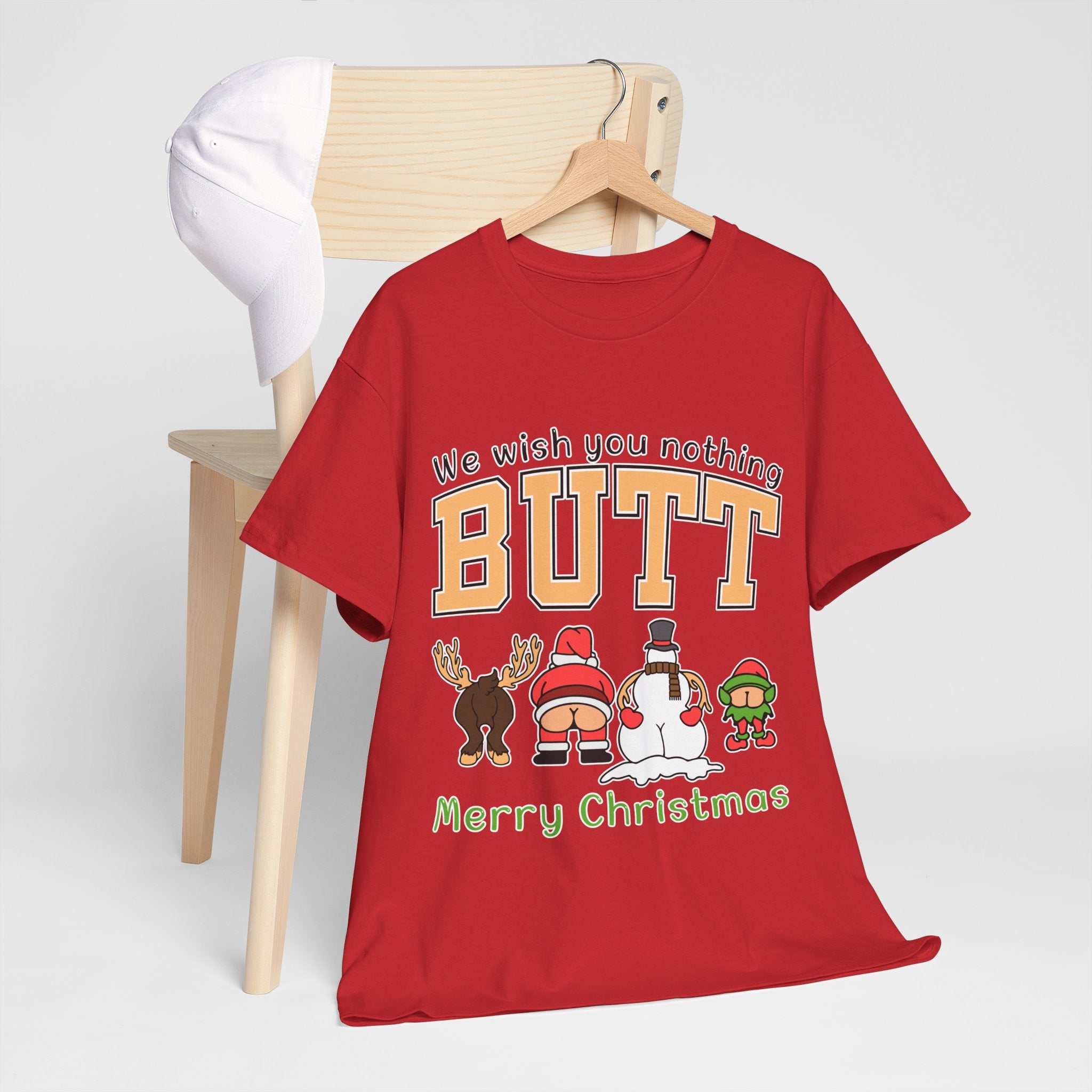 Christmas Butts Unisex Cotton Tee