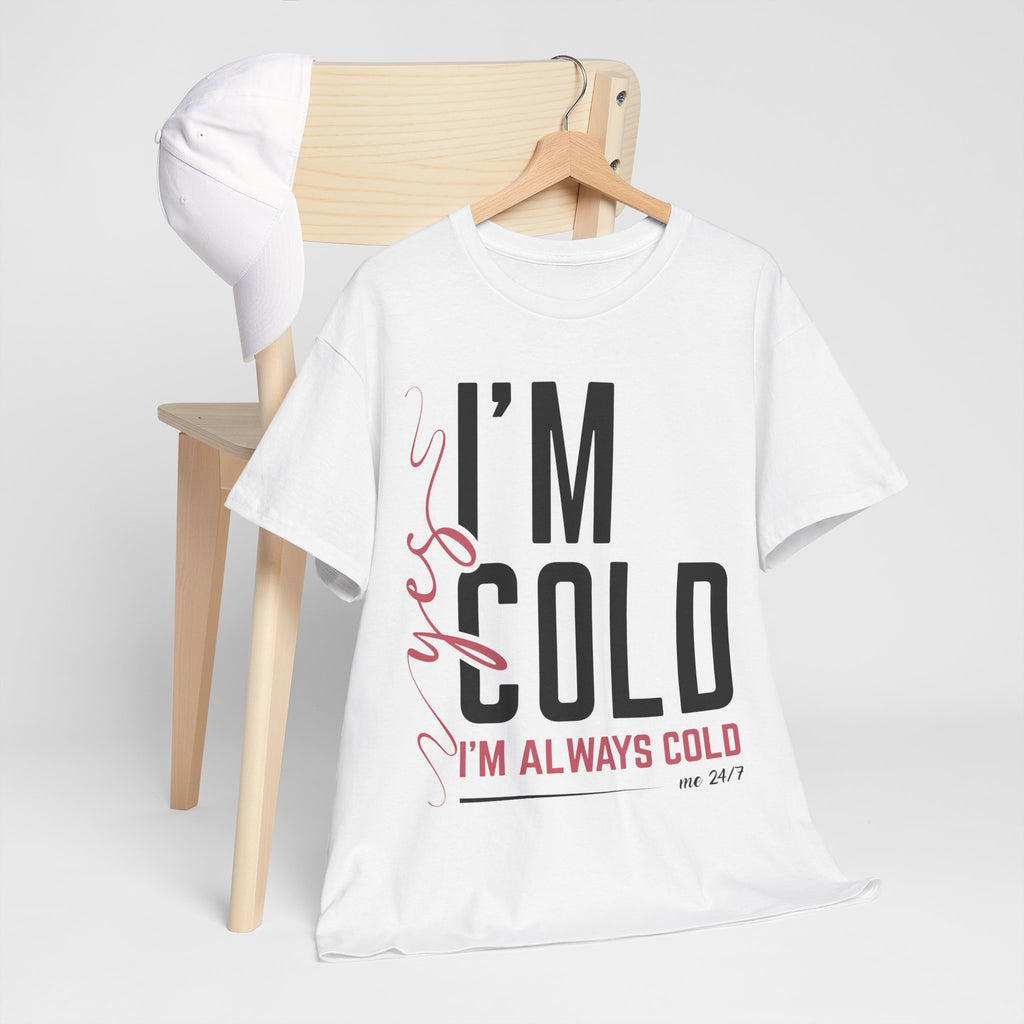 Pink Script Minimalist Unisex Cotton Tee