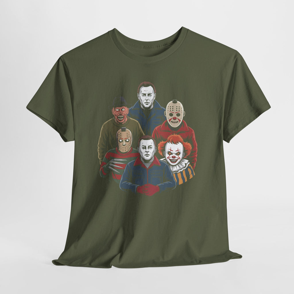 Horror Icons Unisex Cotton Tee