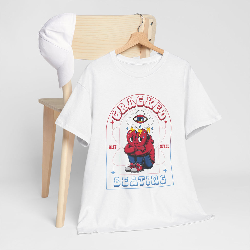 Cracked but still beating Tee