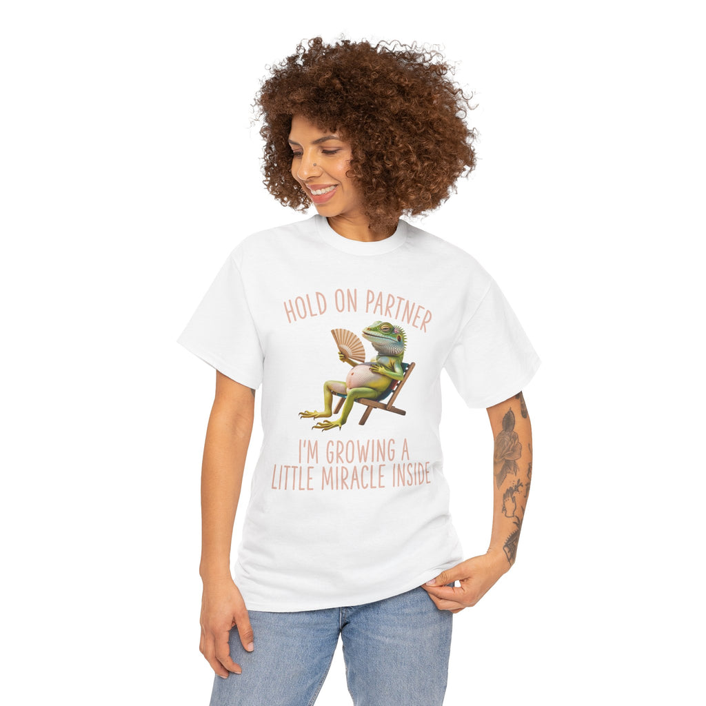 Pregnant Cotton T-Shirt