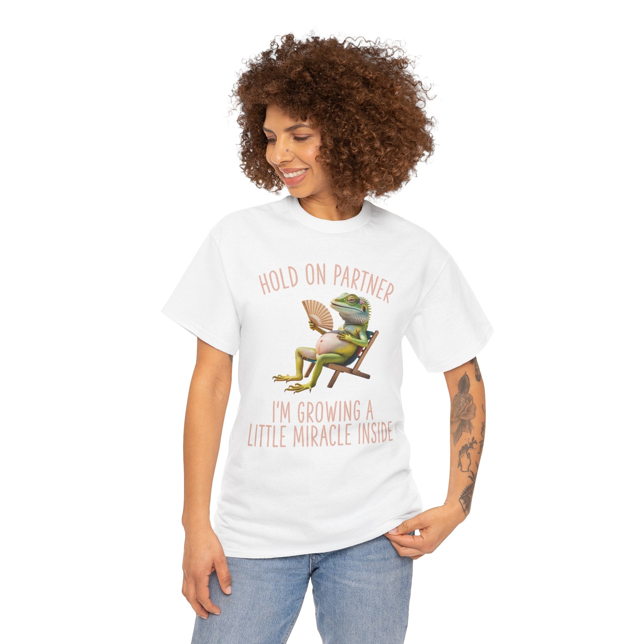 Pregnant Cotton T-Shirt