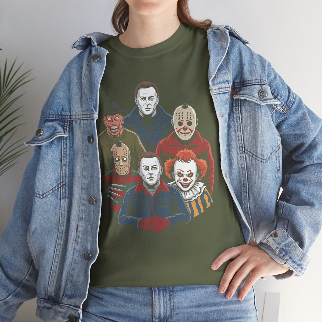 Horror Icons Unisex Cotton Tee
