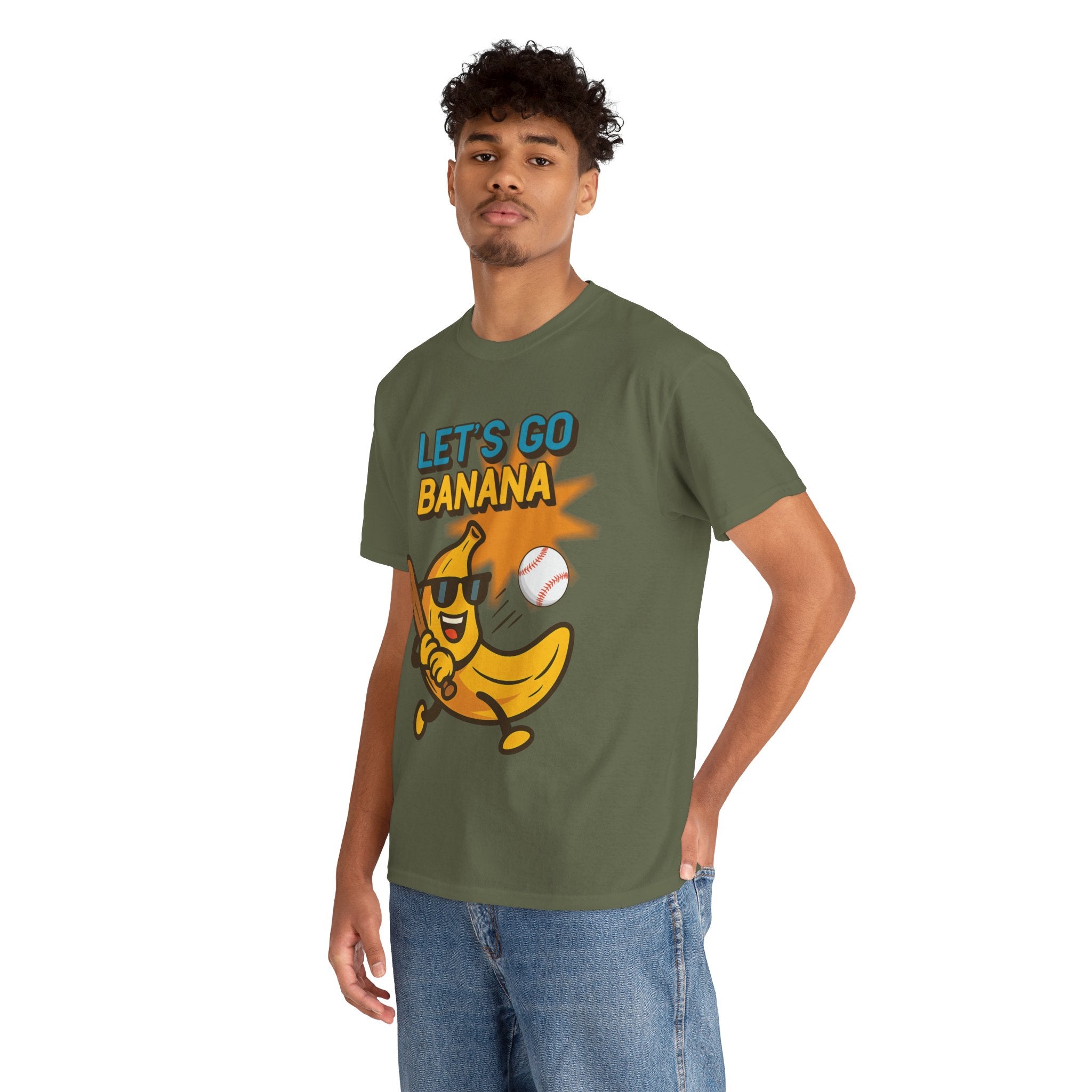 Baseball Banana Unisex Tee