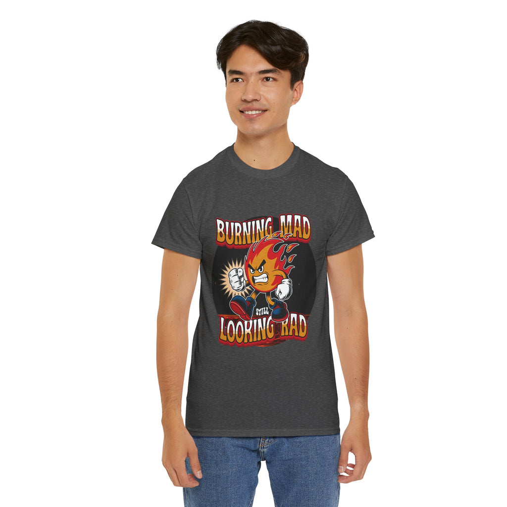 Burning Mad Looking Rad Unisex Tee