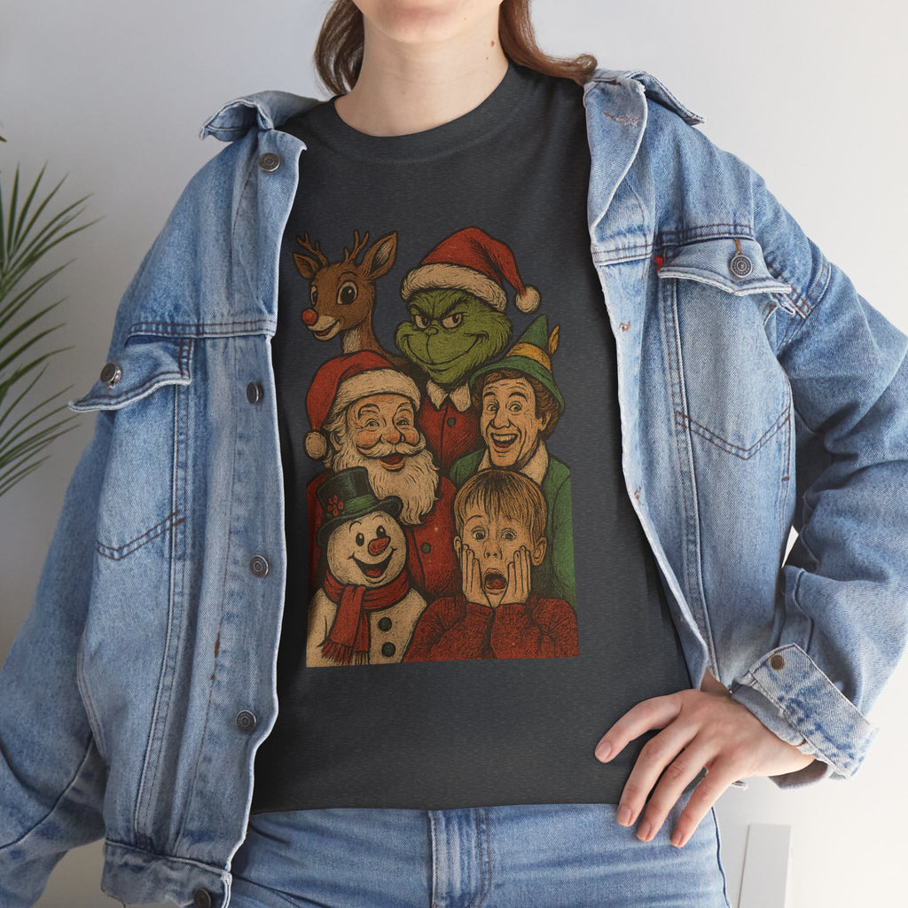 Christmas Icon Vintage Unisex Cotton Tee