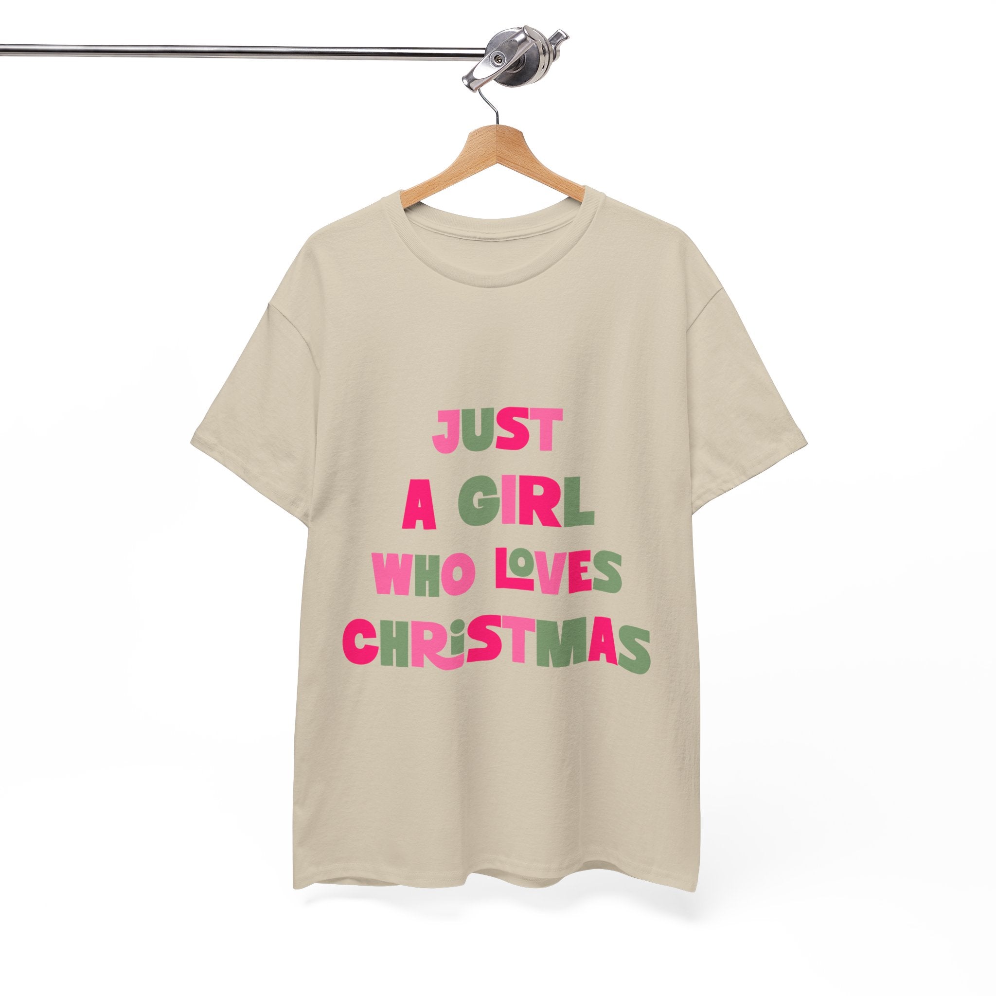 Christmas Text Unisex Cotton Tee