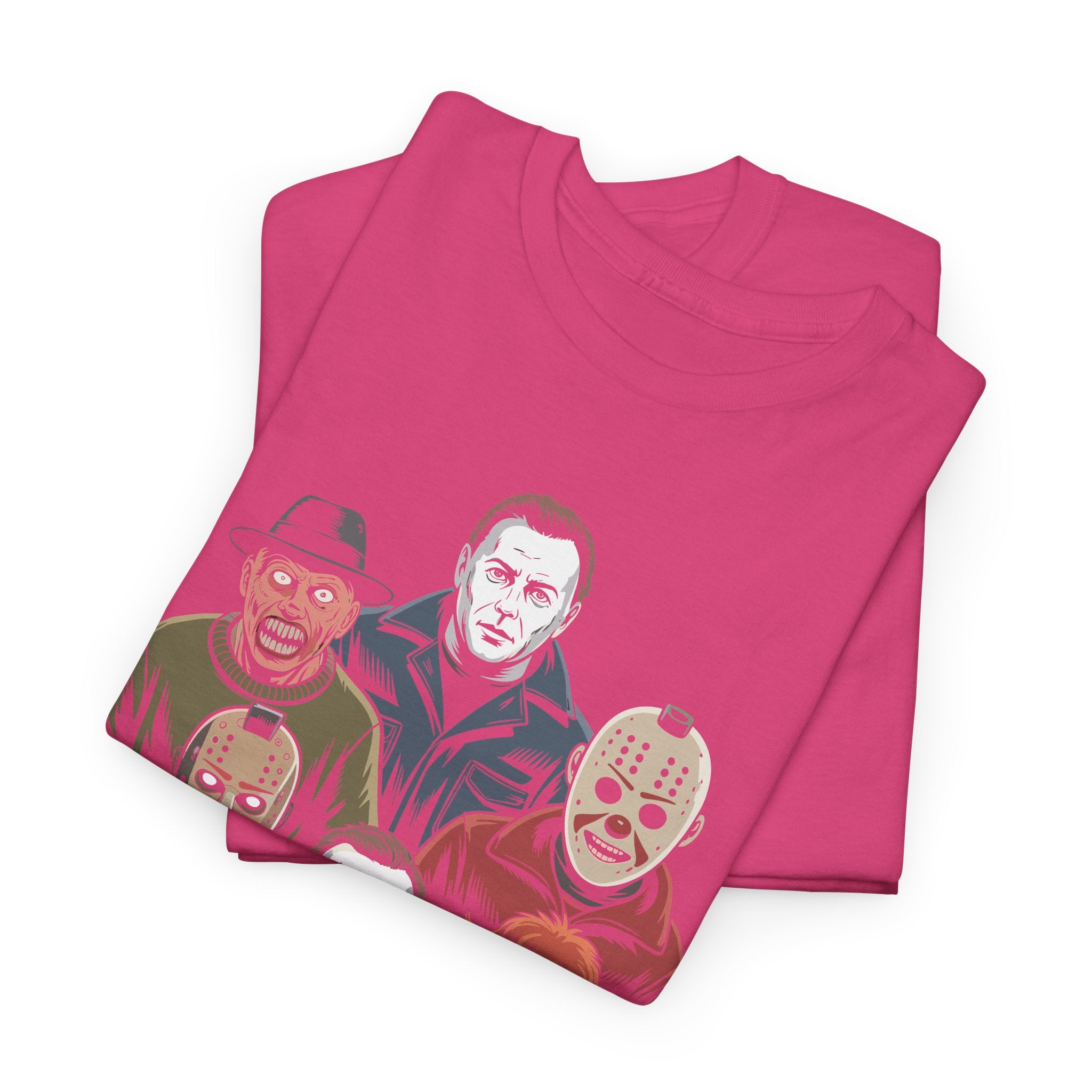 Horror Icons Unisex Cotton Tee