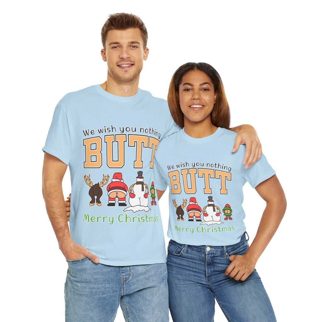 Christmas Butts Unisex Cotton Tee