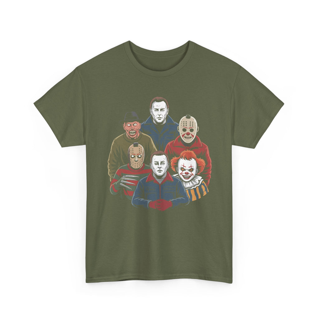 Horror Icons Unisex Cotton Tee