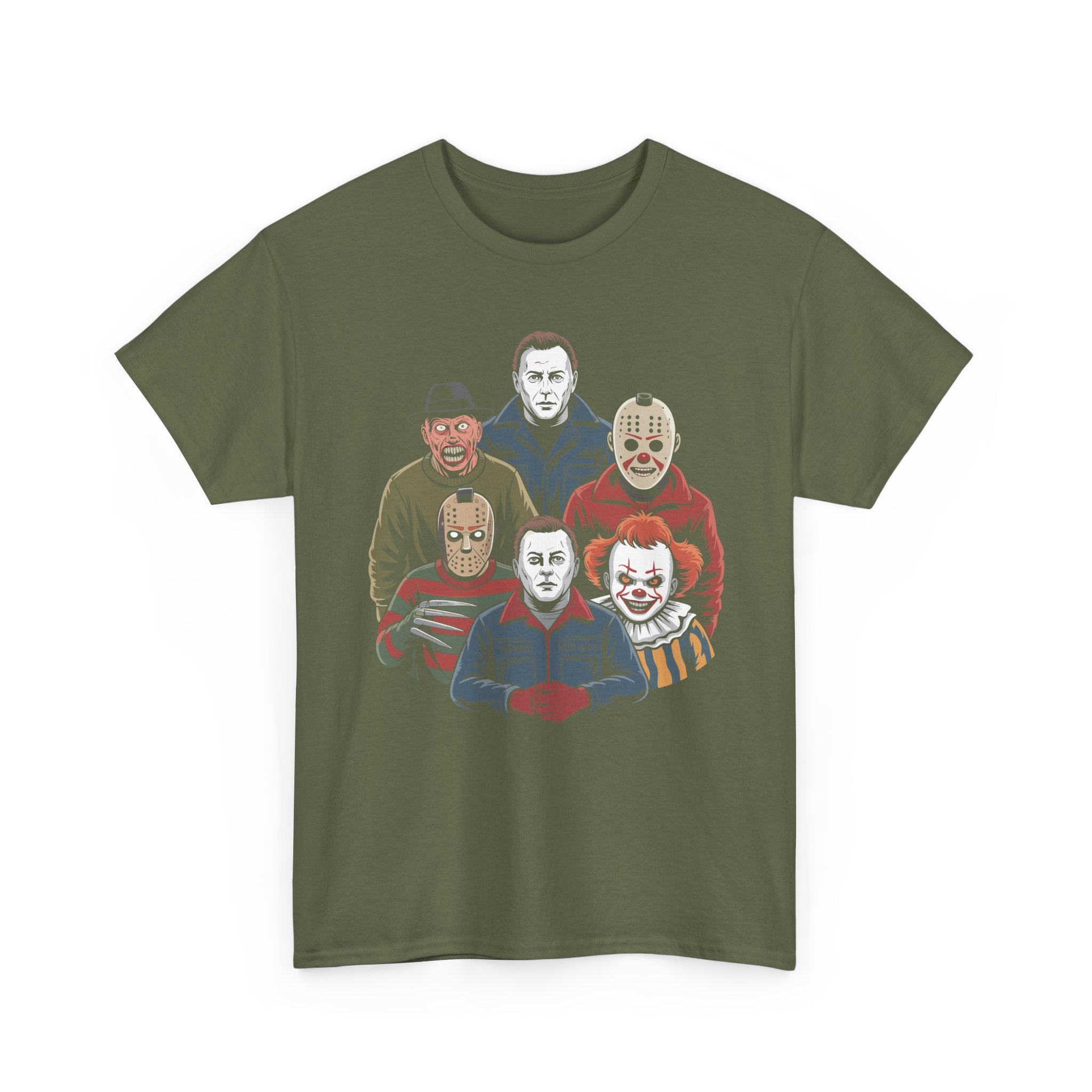 Horror Icons Unisex Cotton Tee