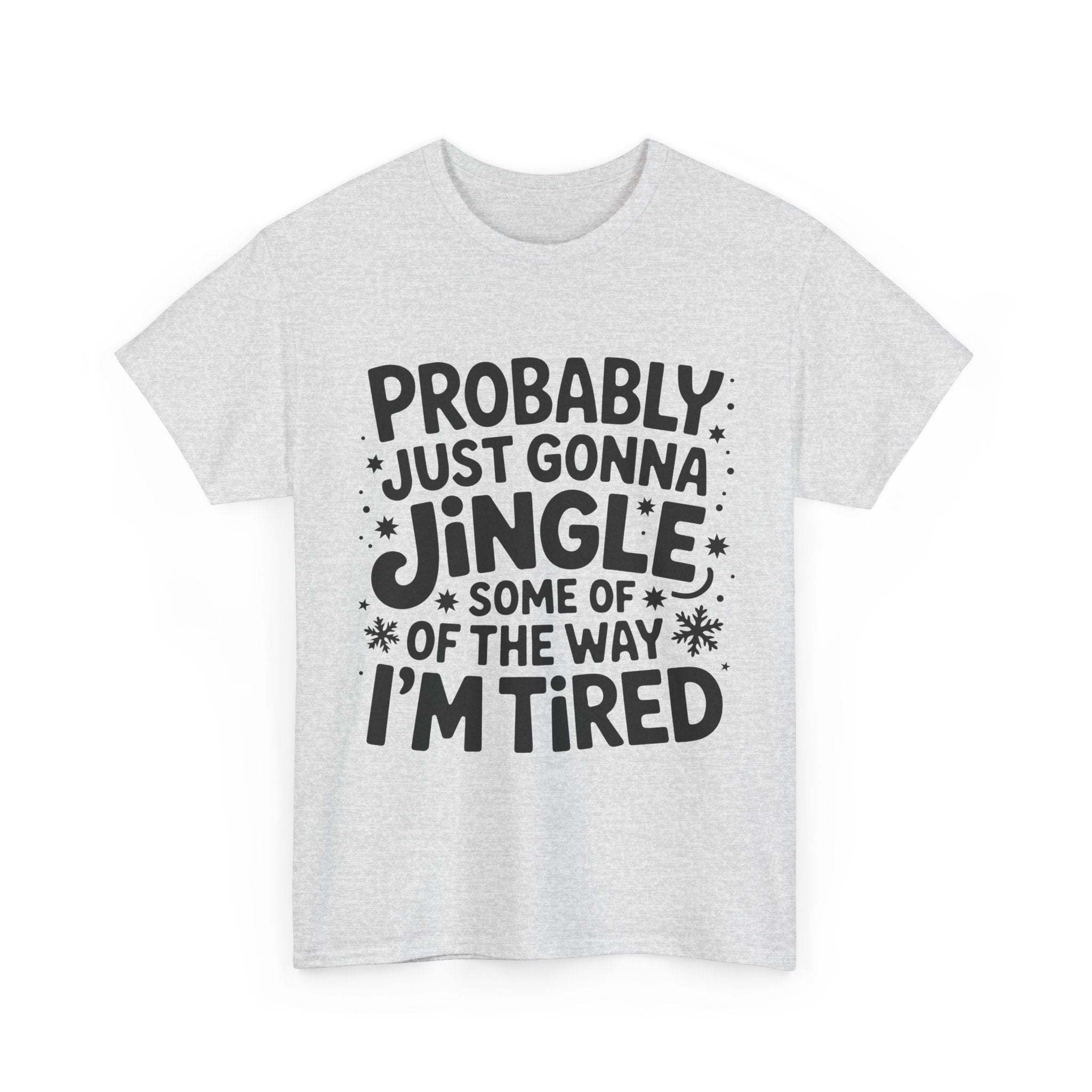 Black & White Minimalist Script Yes, I'm Always Cold Unisex Cotton Tee