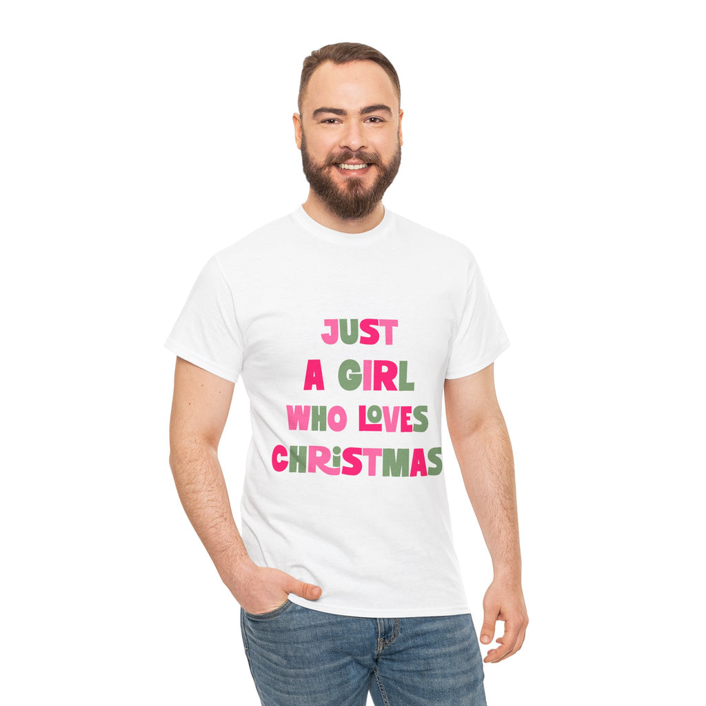 Christmas Text Unisex Cotton Tee