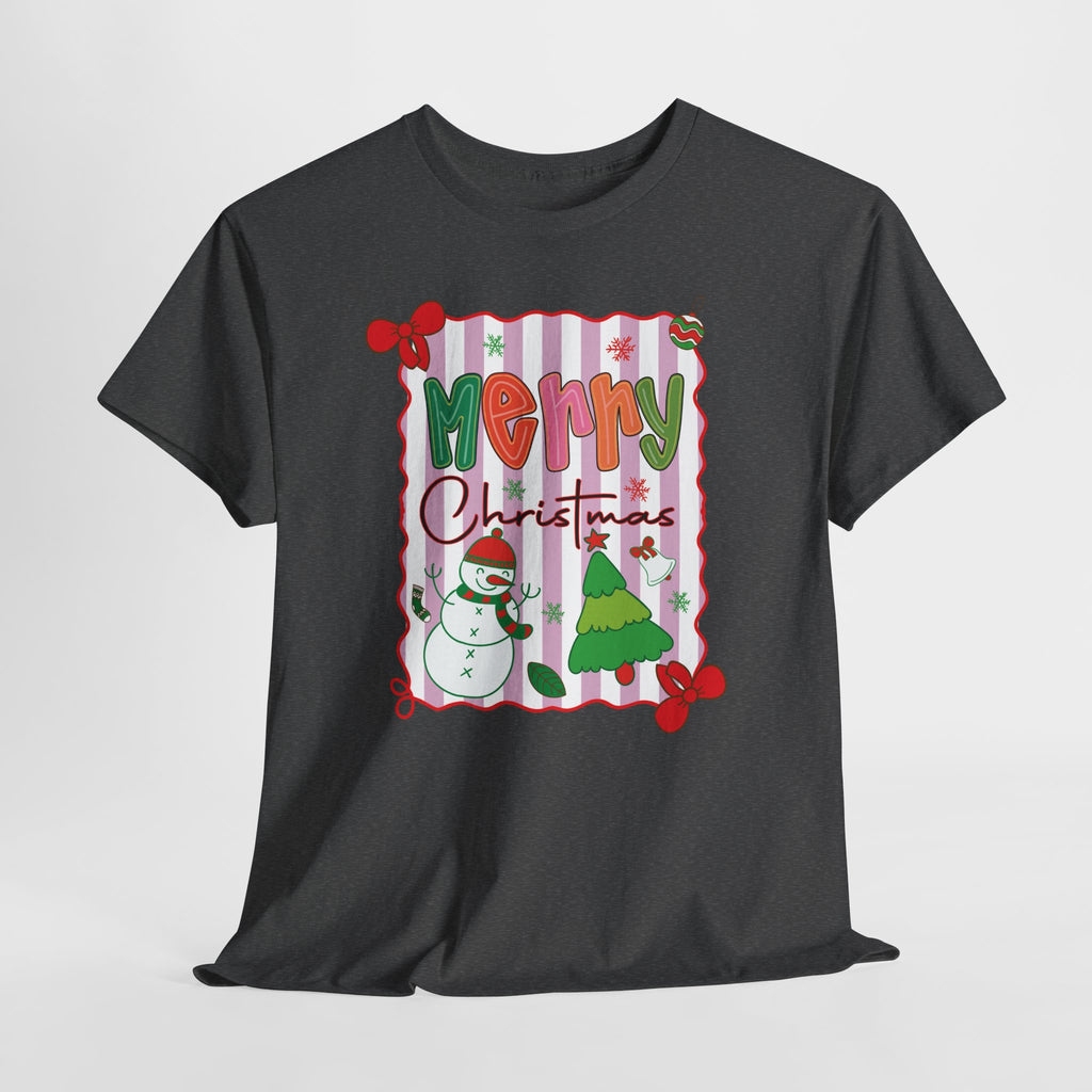 Christmas Snowman Unisex Cotton Tee
