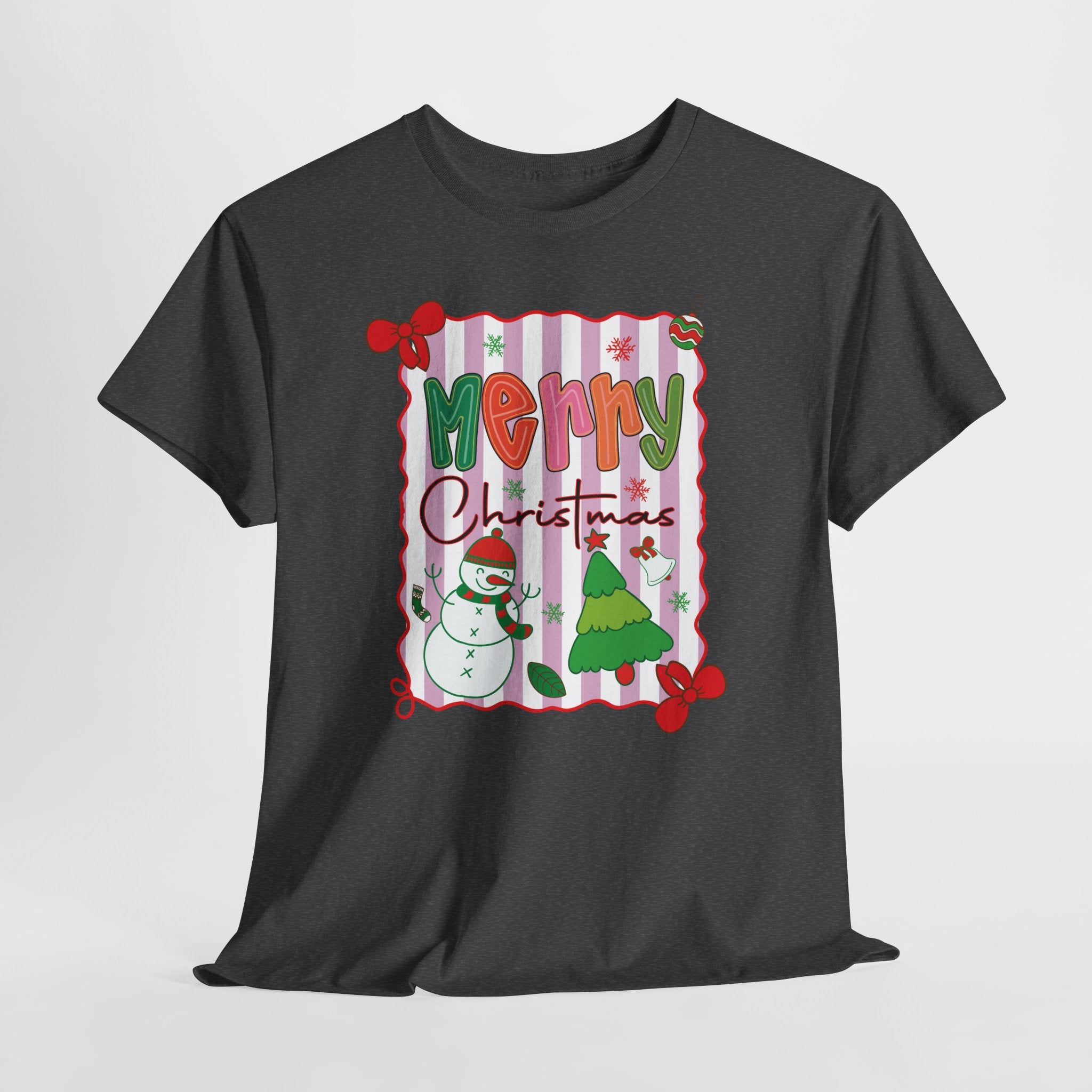 Christmas Snowman Unisex Cotton Tee