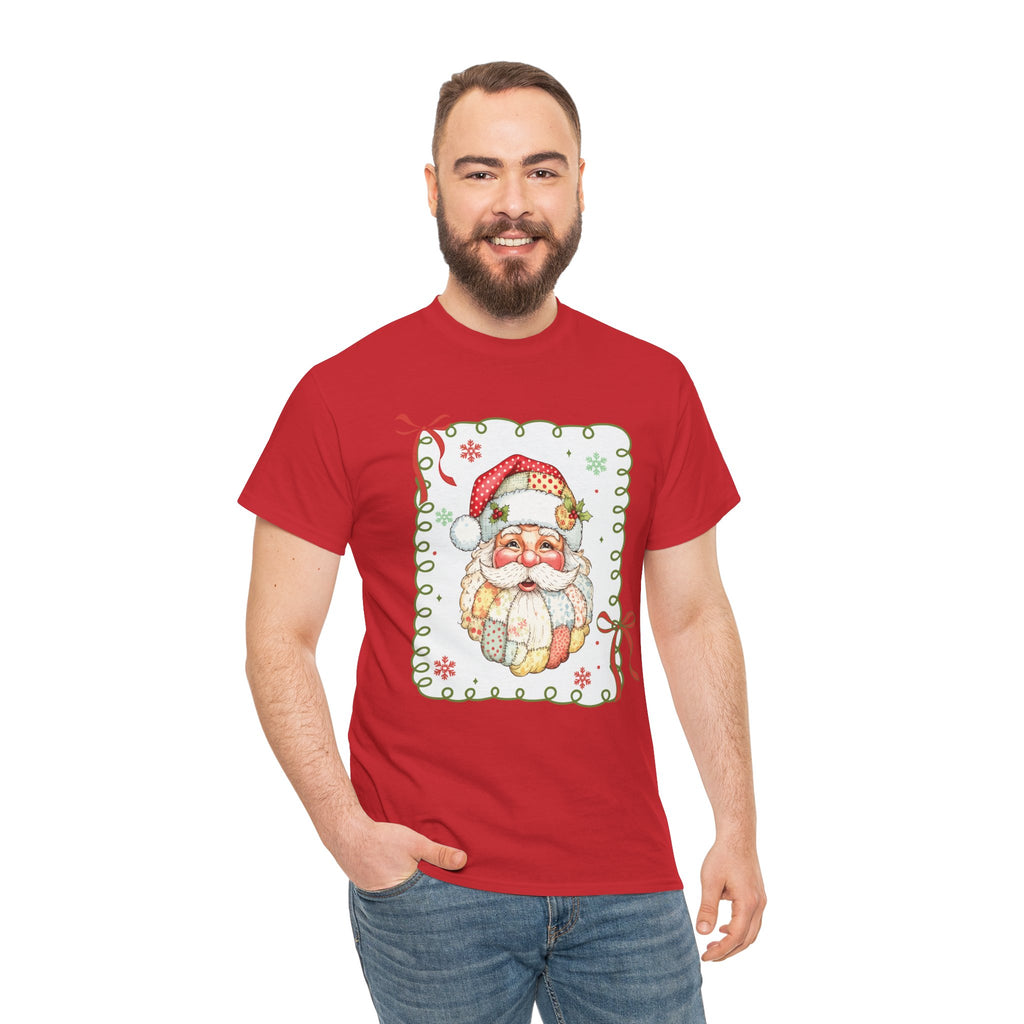 Santa Vintage Unisex Cotton Tee