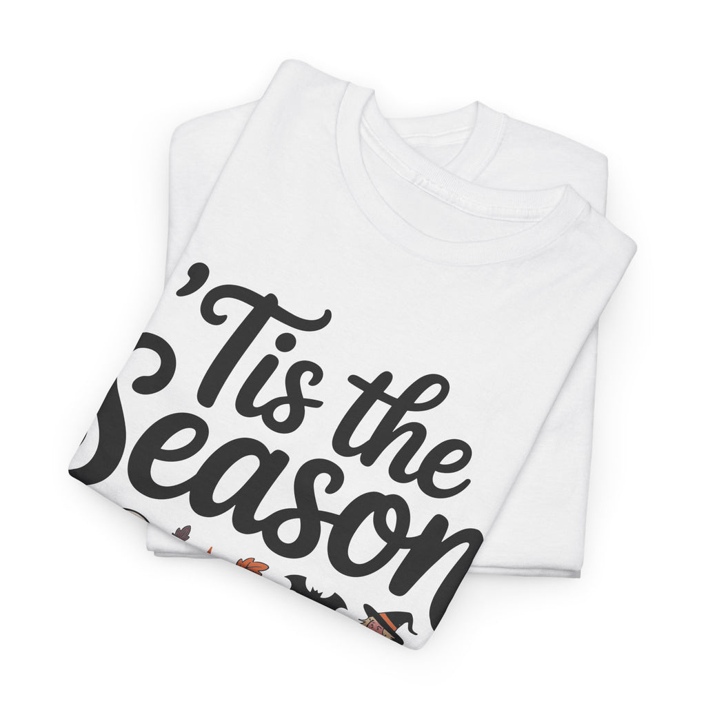 Holiday Season Unisex Cotton T-Shirt - Tis the Season Design