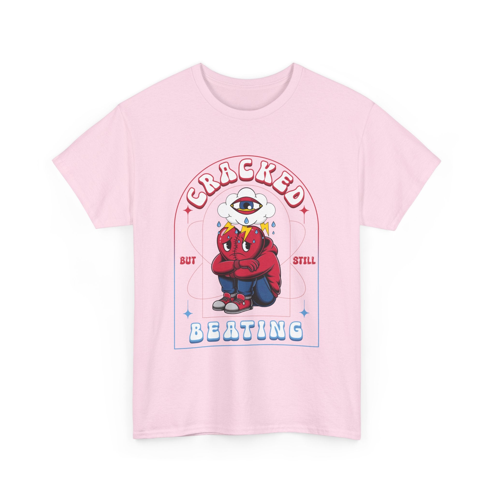 Cracked but still beating Tee