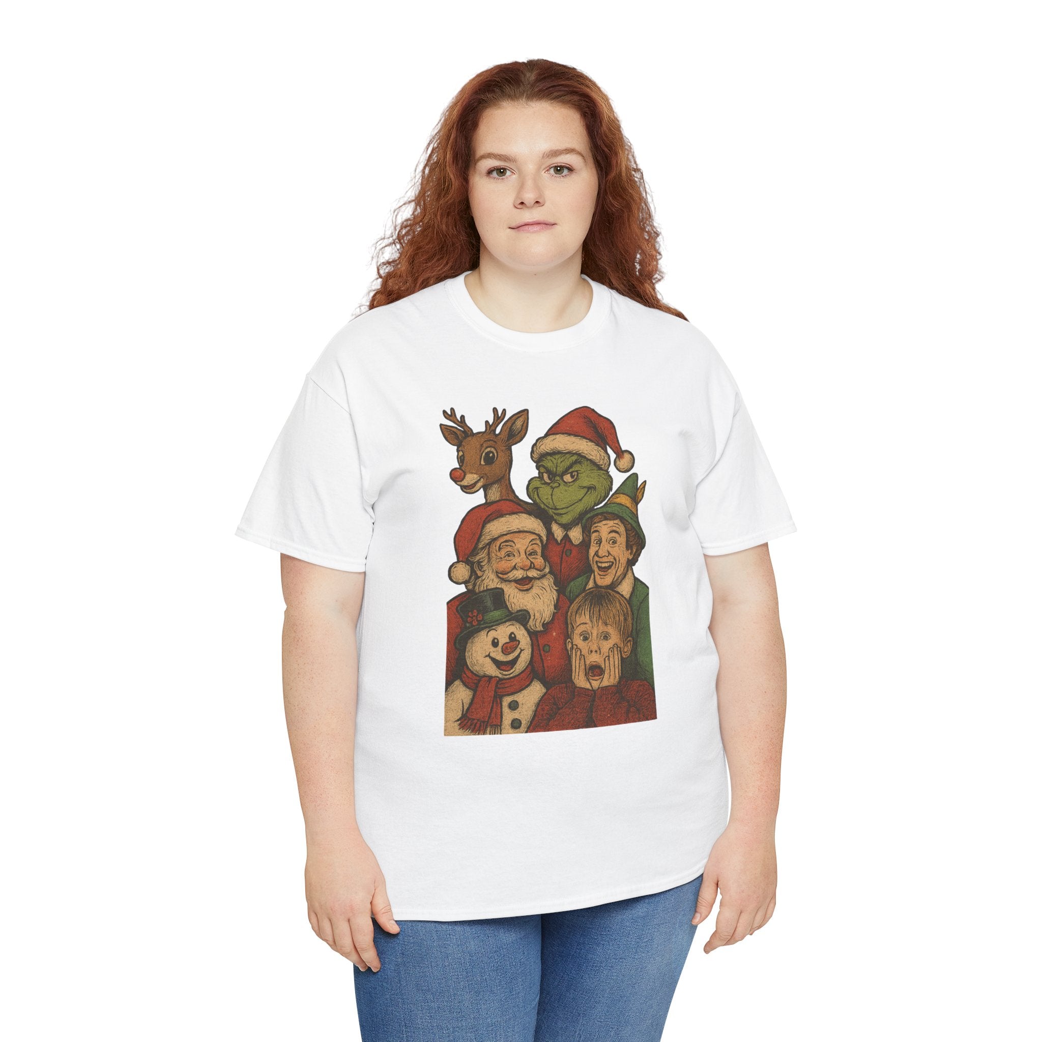 Christmas Icon Vintage Unisex Cotton Tee