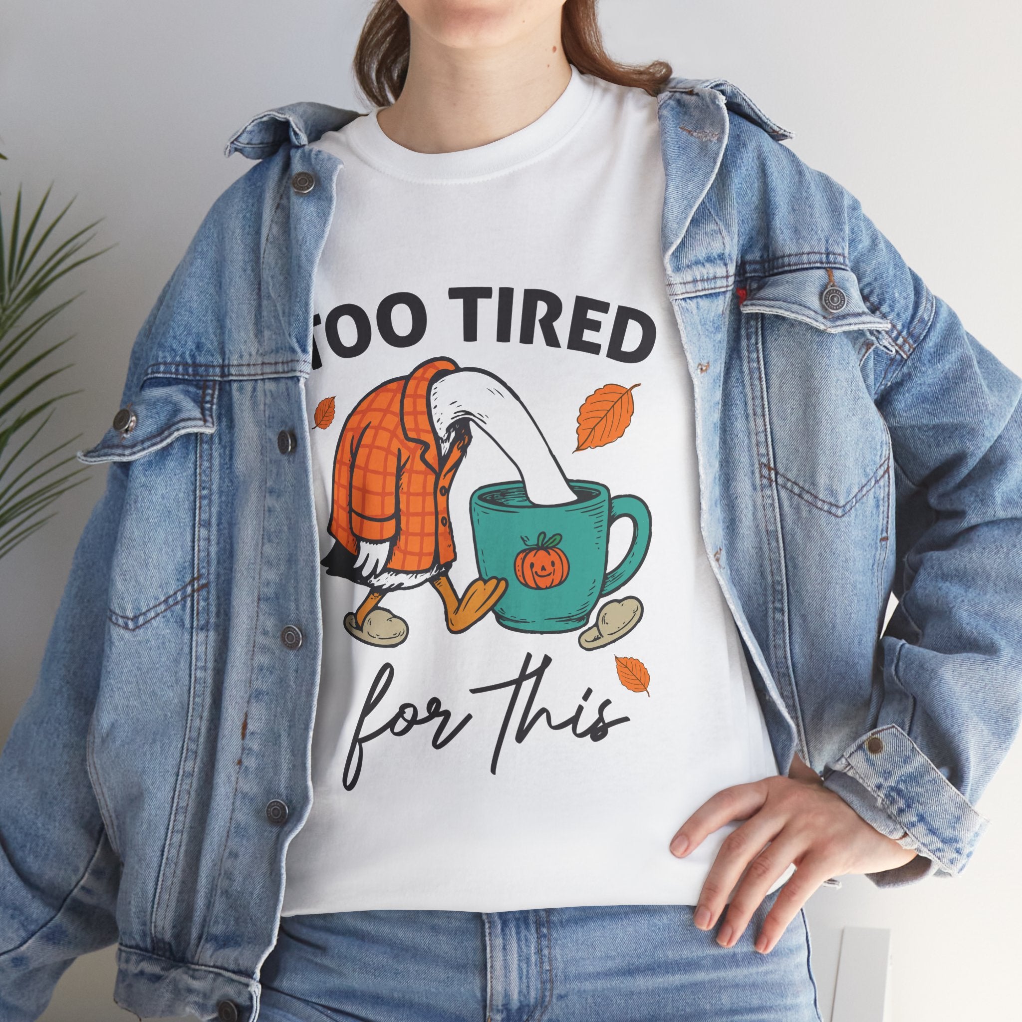 Sleepy Crow Unisex Cotton Tee