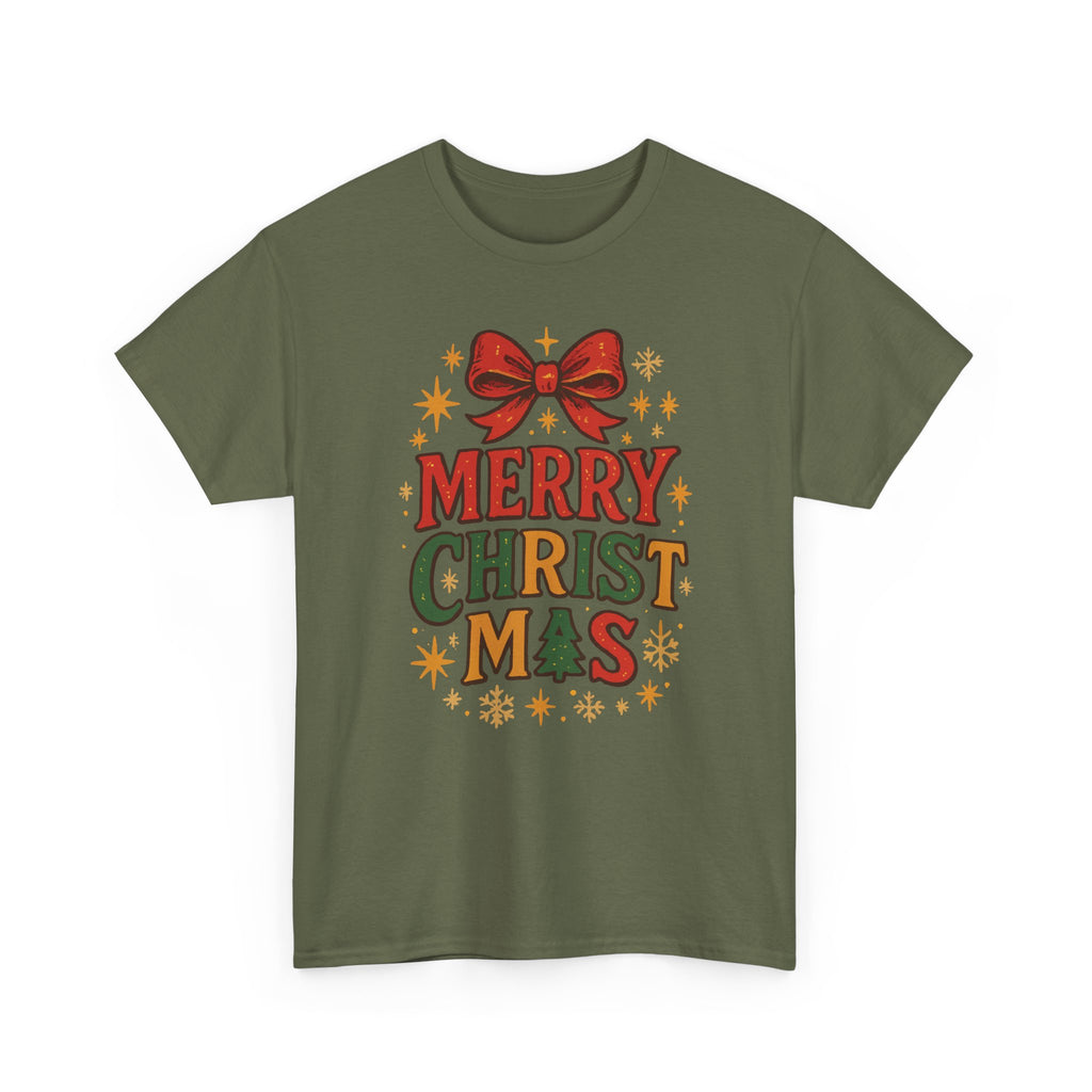 Merry Christmas Unisex Cotton Tee