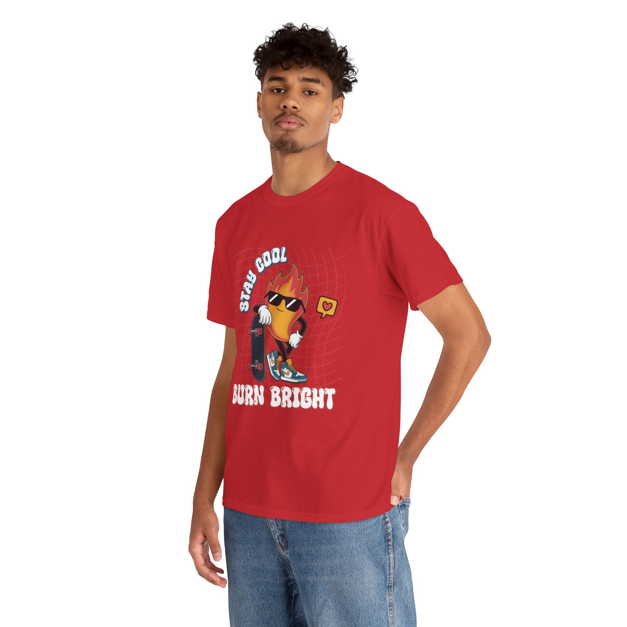 Stay Cool Burn Bright Unisex Tee