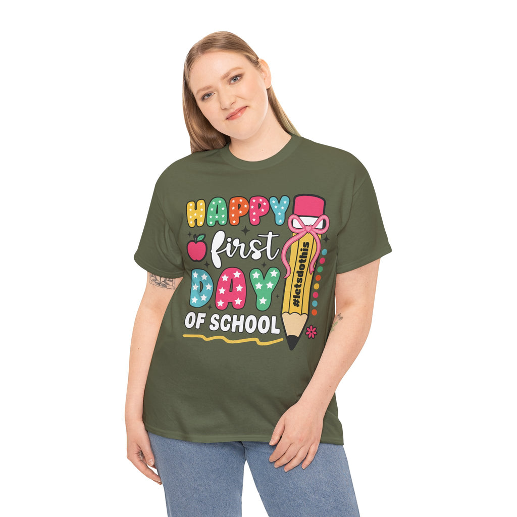 First Day of School Unisex Tee
