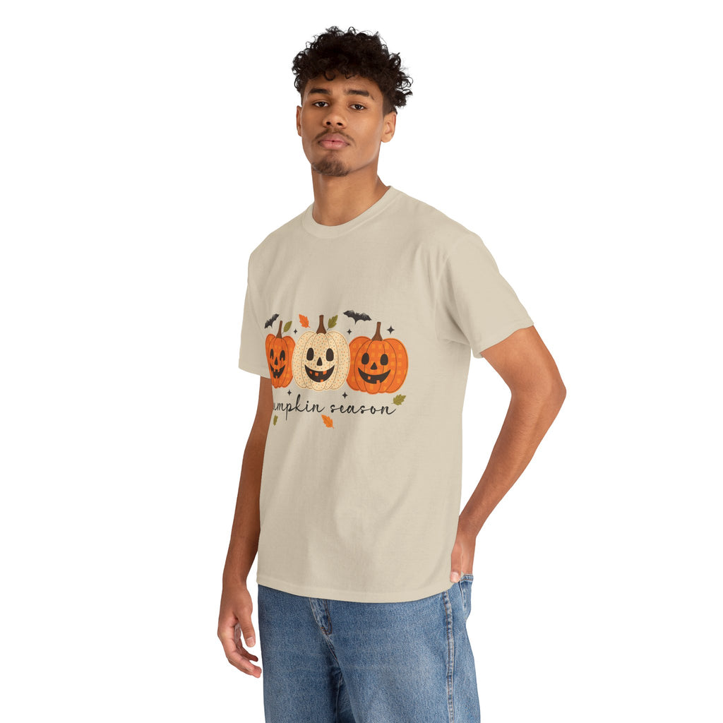 Pumpkin Season Unisex Cotton Tee