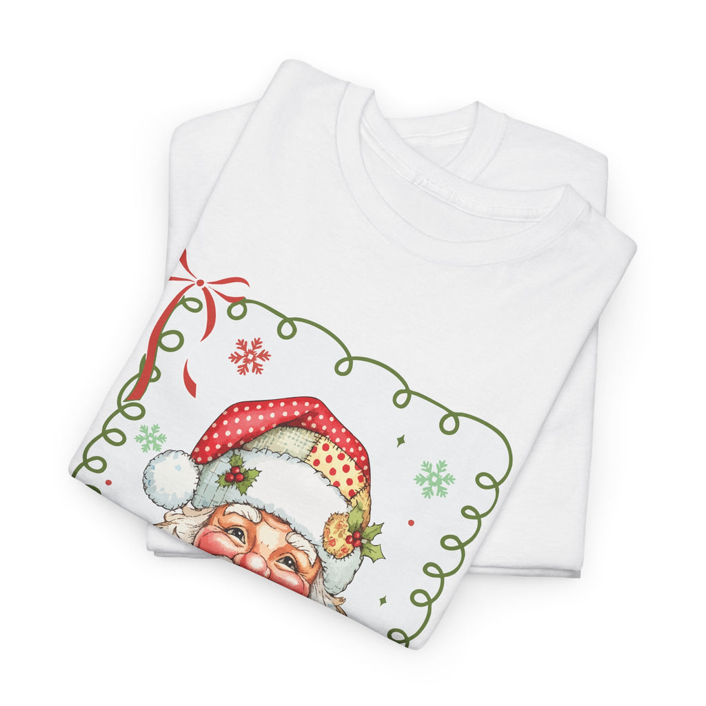 Santa Vintage Unisex Cotton Tee