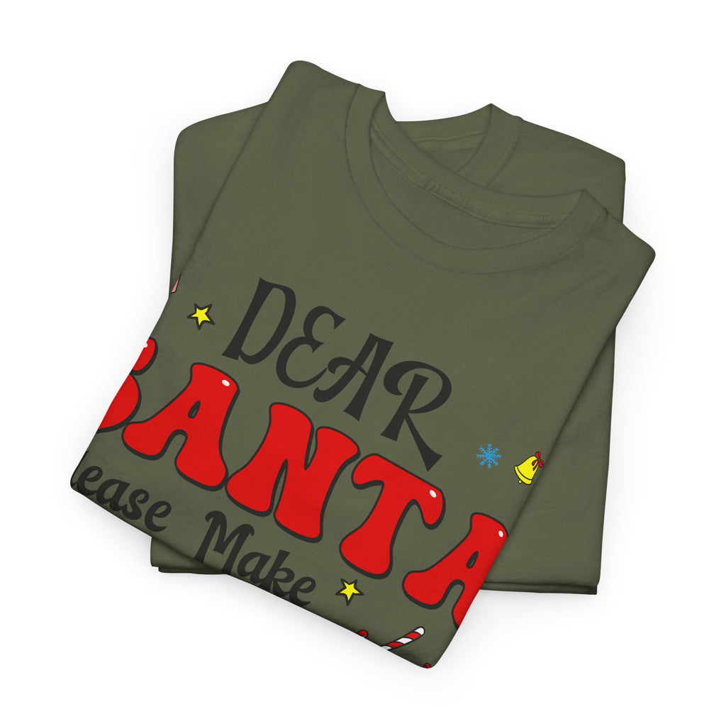 Santa 67 Them Stop Christmas Unisex Cotton Tee
