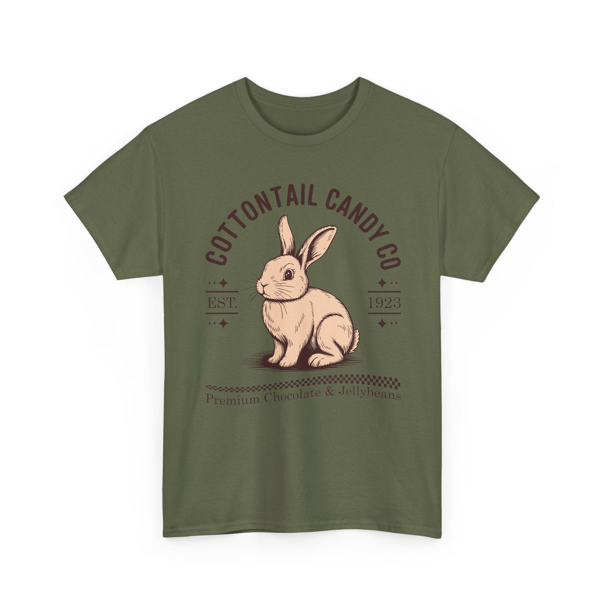 Cottontail Candy Co. Vintage Bunny Unisex Cotton Tee