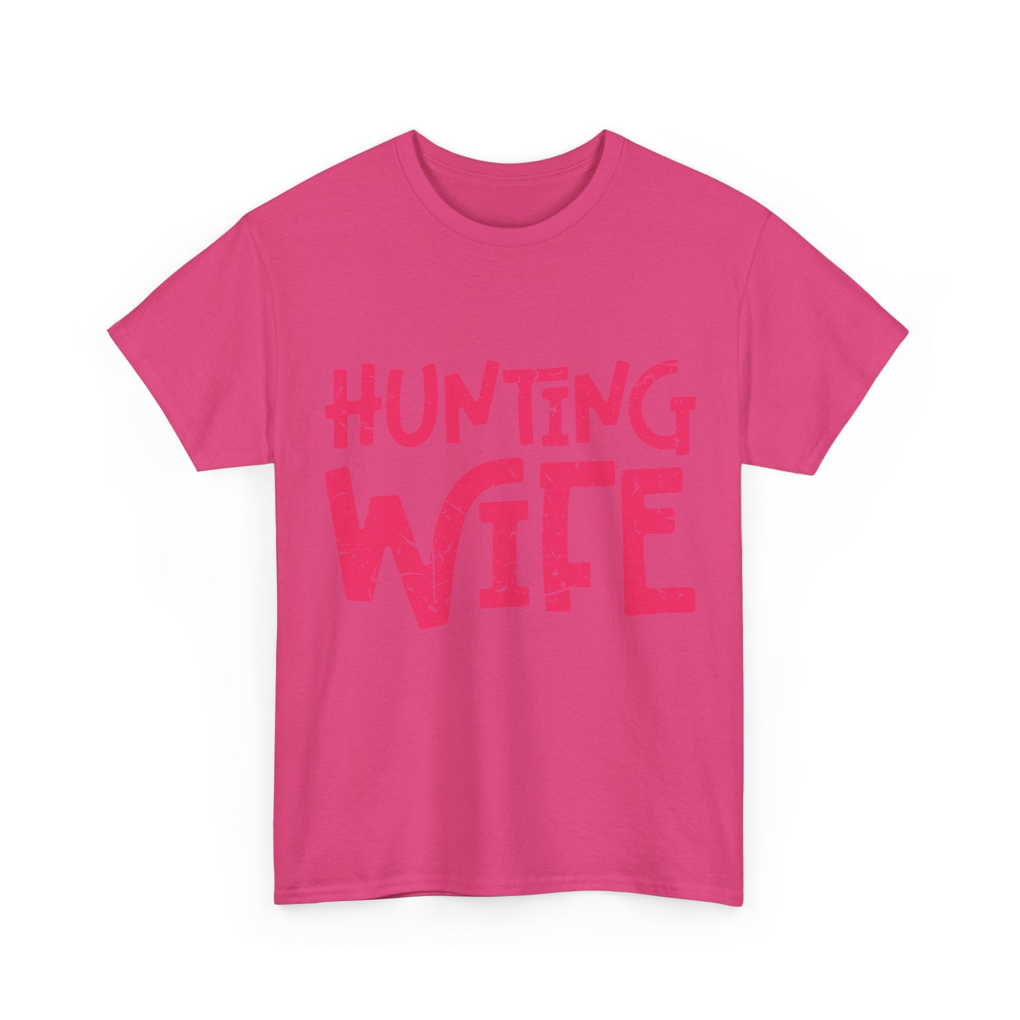 Hunting Season Vintage Badge T-Shirt — Rugged Orange Hunting Unisex Cotton Tee