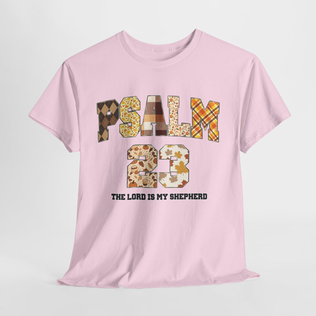 Psalm 23 Patchwork Unisex Cotton Tee