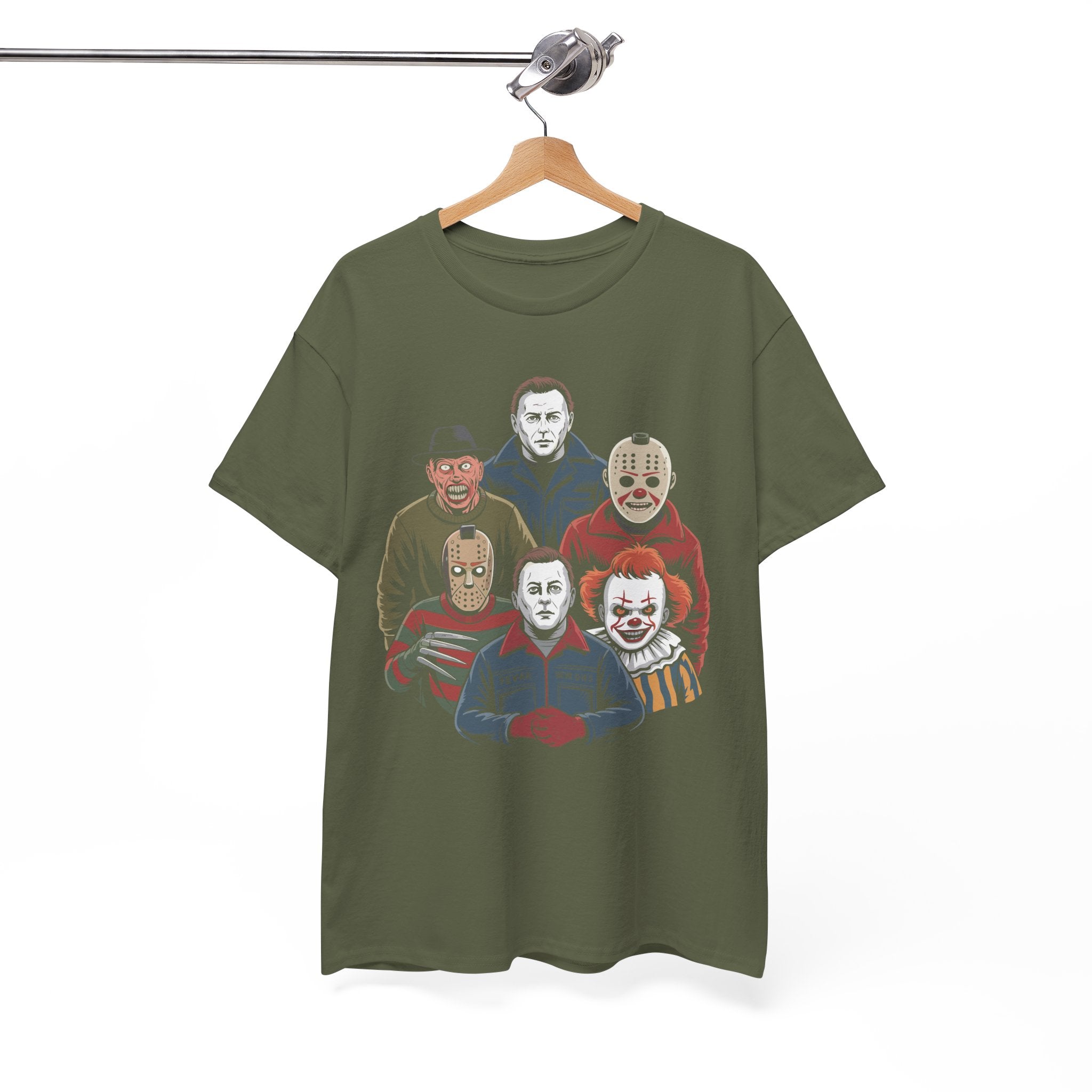 Horror Icons Unisex Cotton Tee