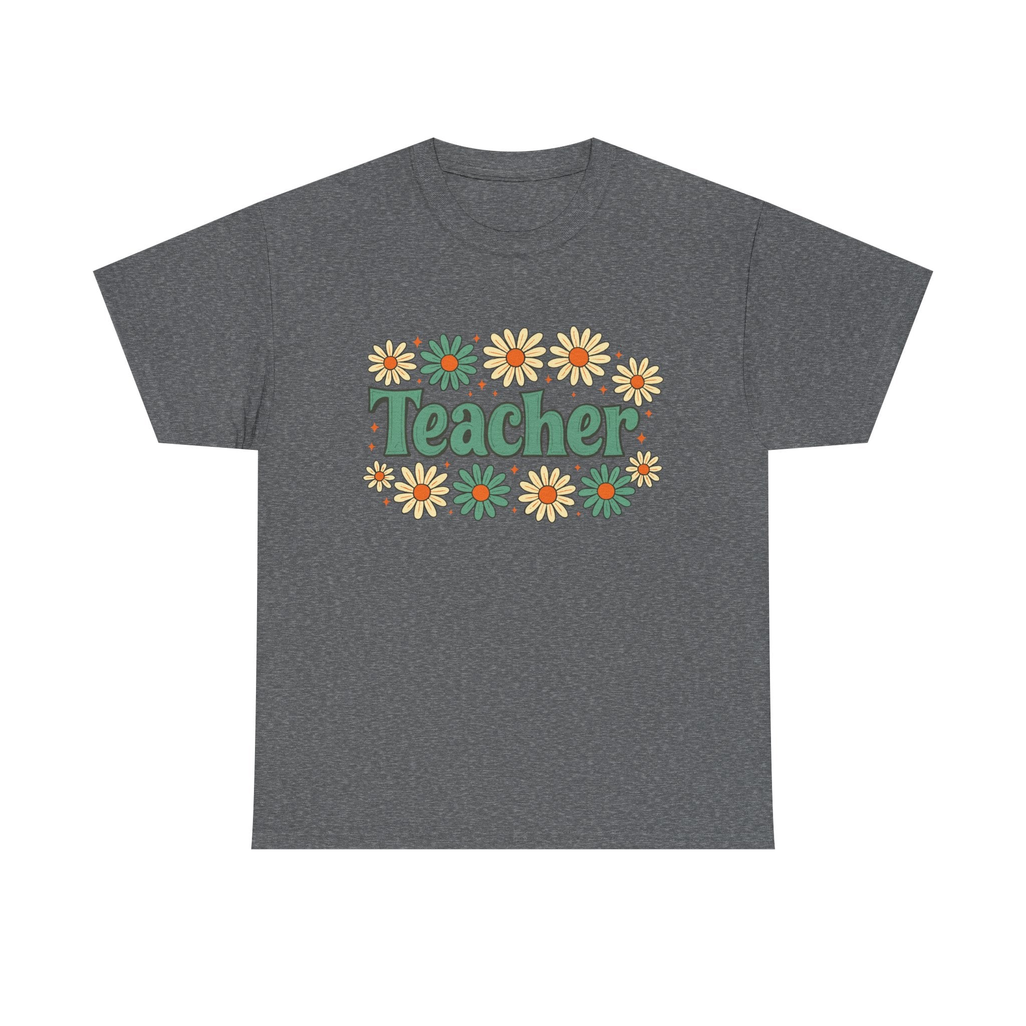 Floral Teacher Tee - Perfect Gift for Educators