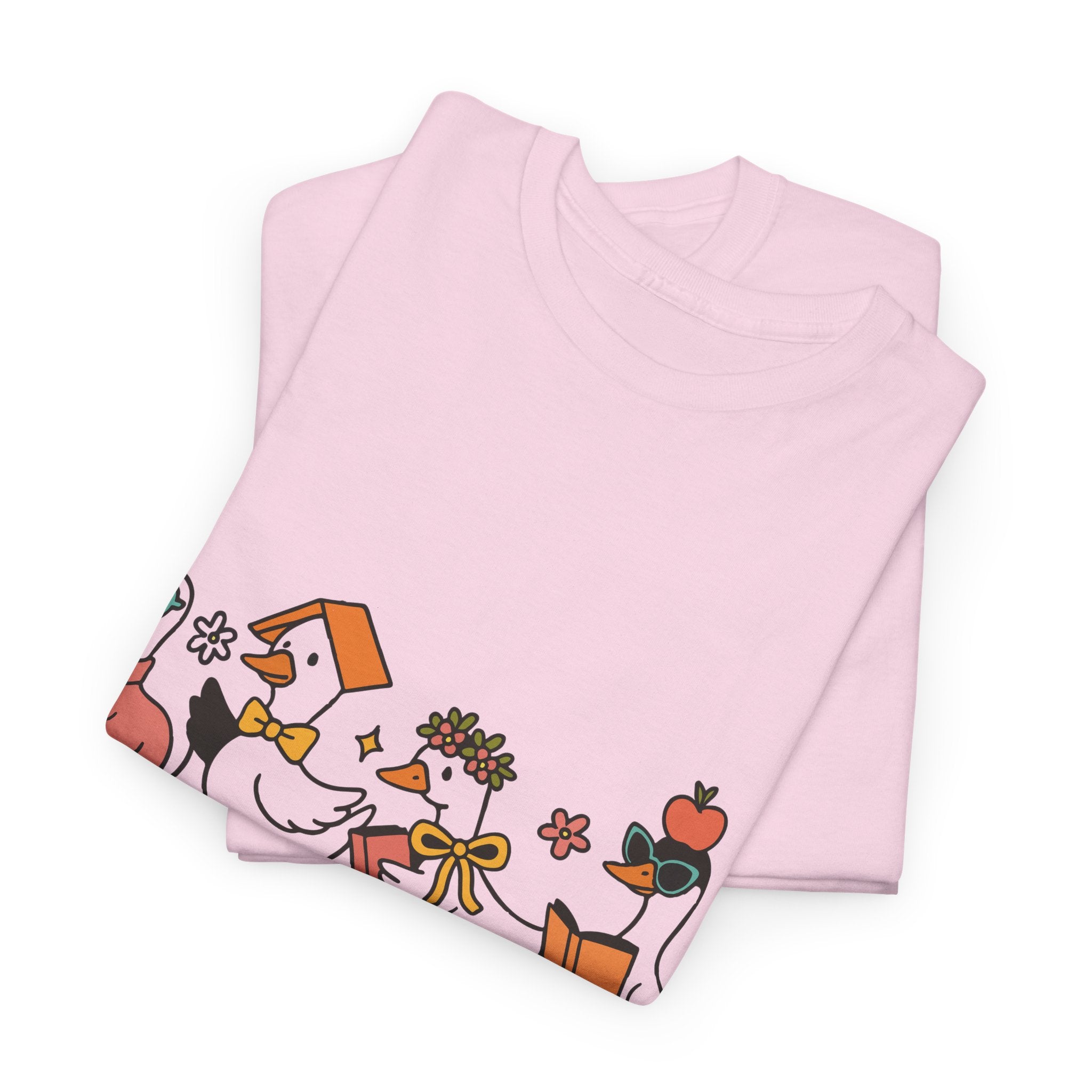 "Just A Preschool Goose" Unisex Cotton Tee