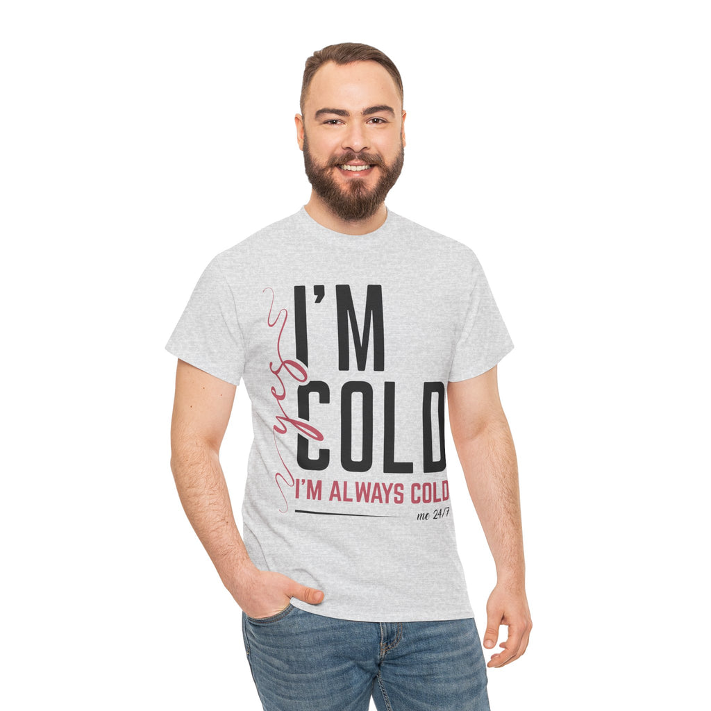 Pink Script Minimalist Unisex Cotton Tee