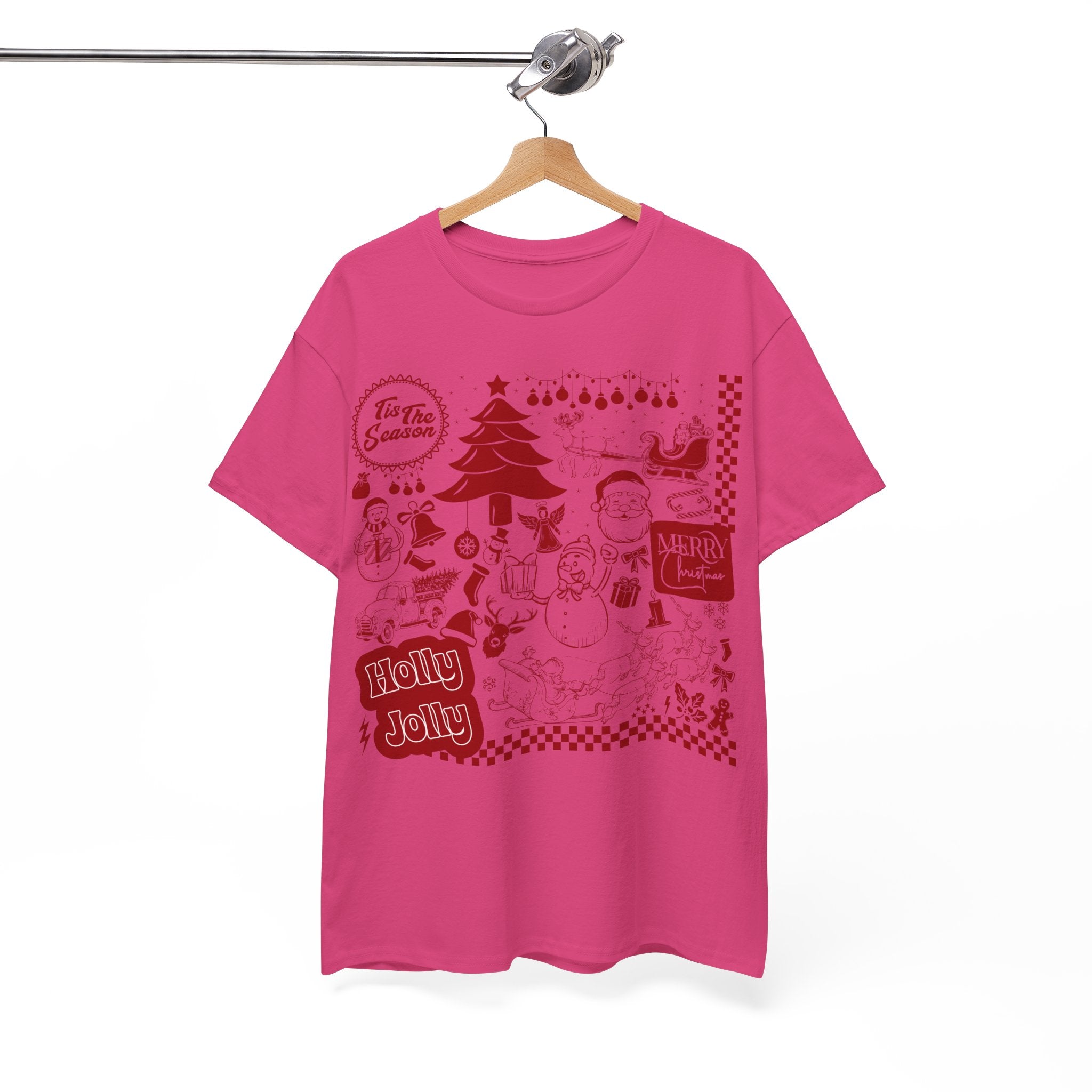 Christmas Festive Unisex Cotton T-shirt