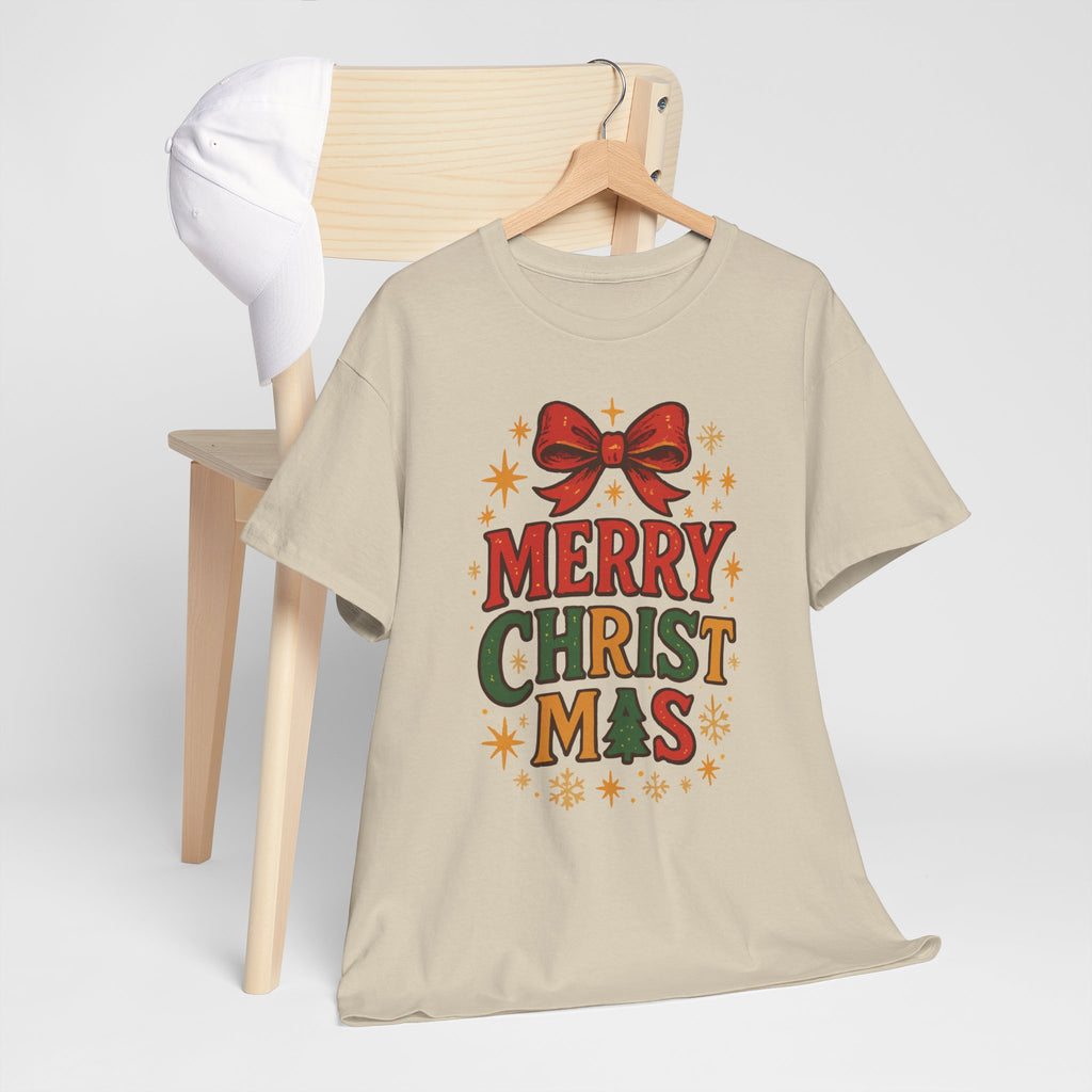 Merry Christmas Unisex Cotton Tee