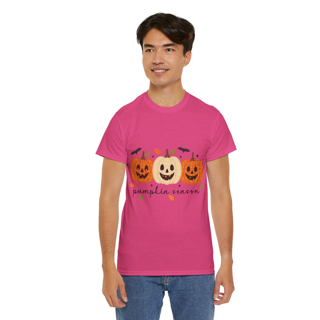 Pumpkin Season Unisex Cotton Tee