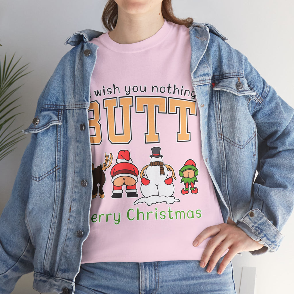 Christmas Butts Unisex Cotton Tee