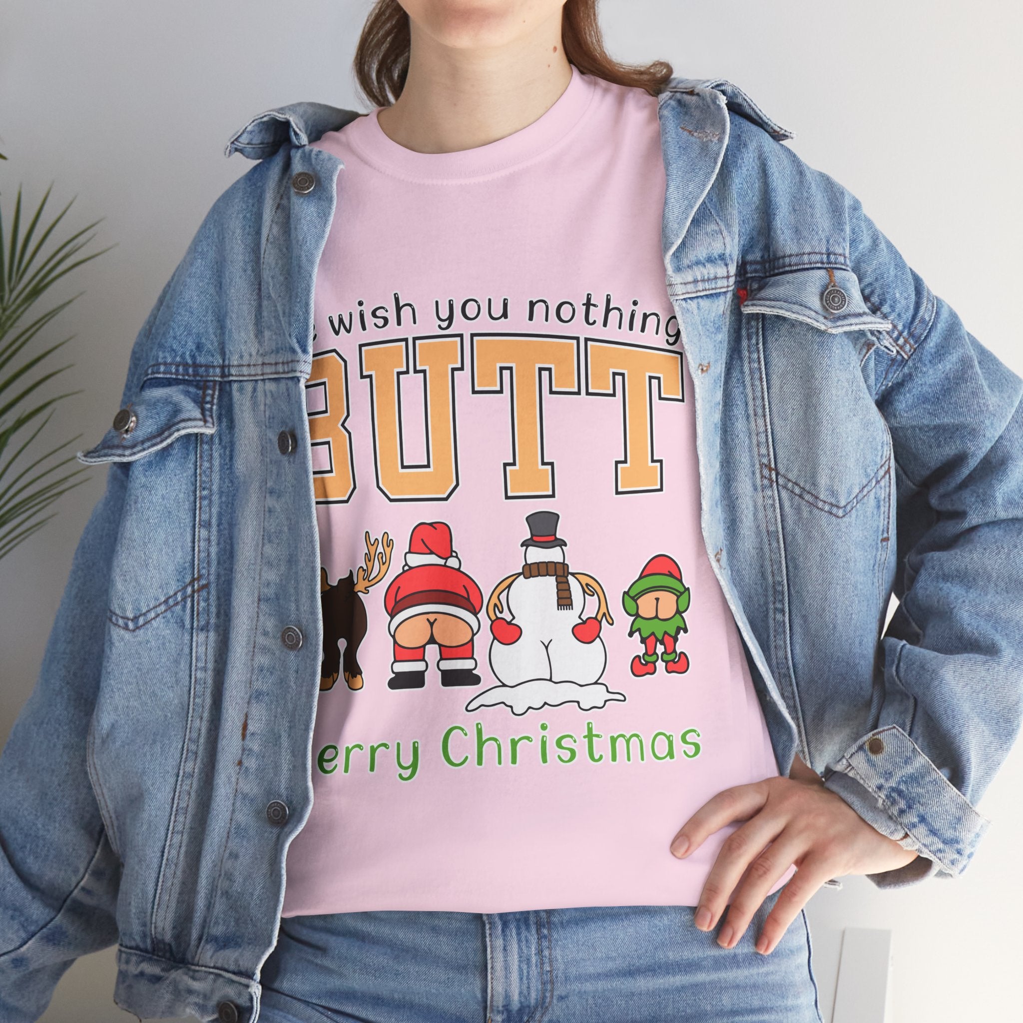 Christmas Butts Unisex Cotton Tee