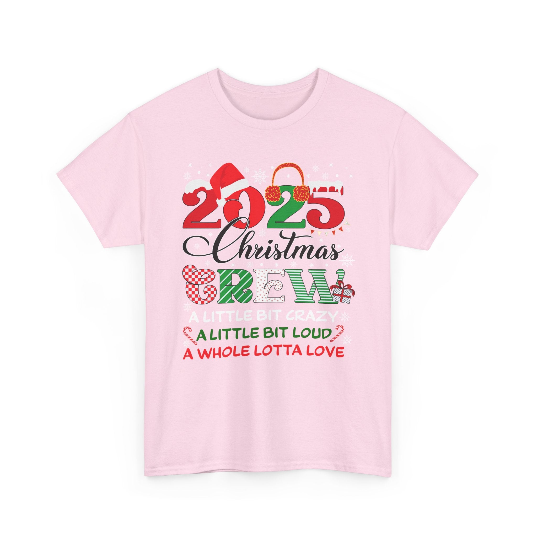 Christmas Crew 2025 Unisex Cotton Tee