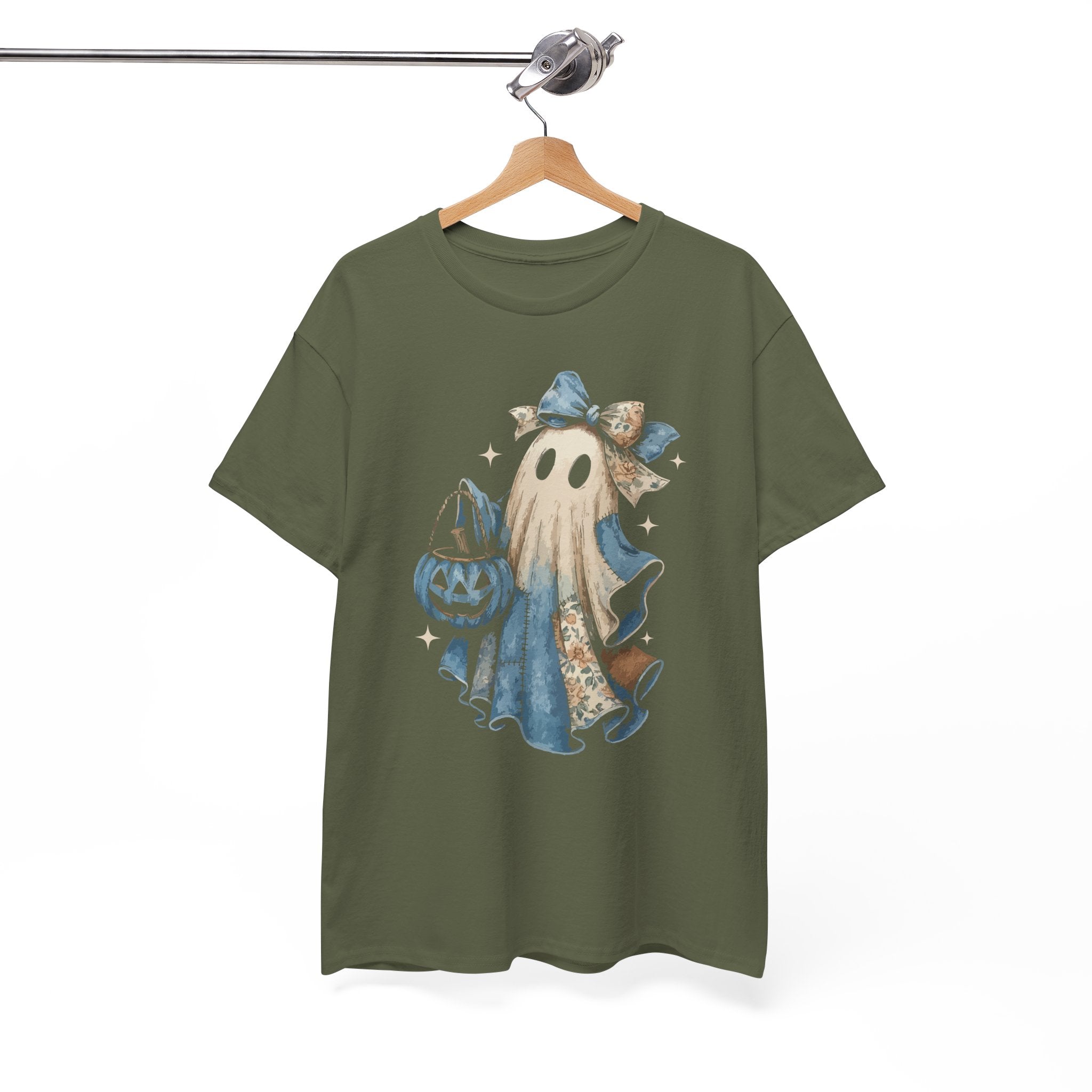 Ghost Halloween Unisex Cotton Tee