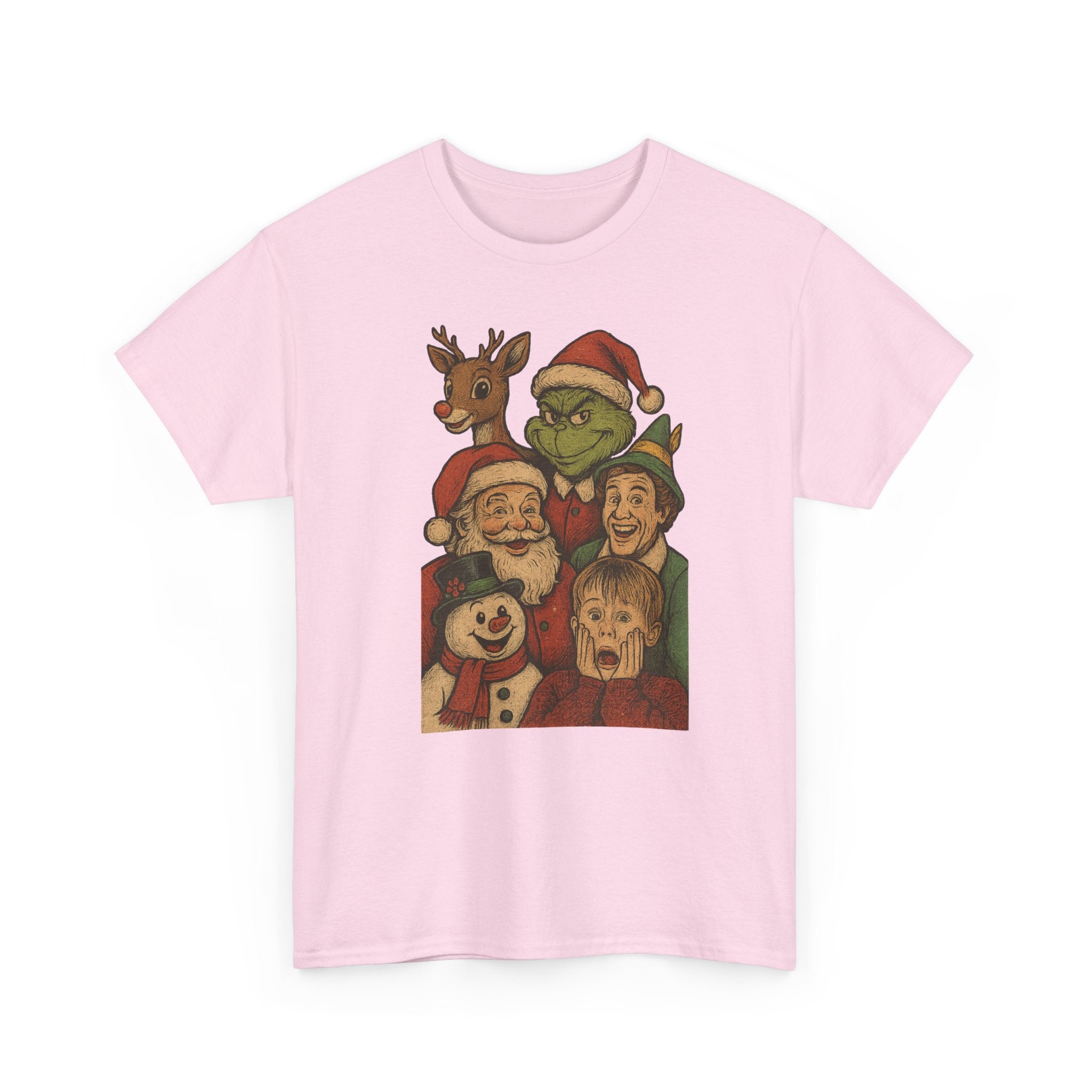 Christmas Icon Vintage Unisex Cotton Tee