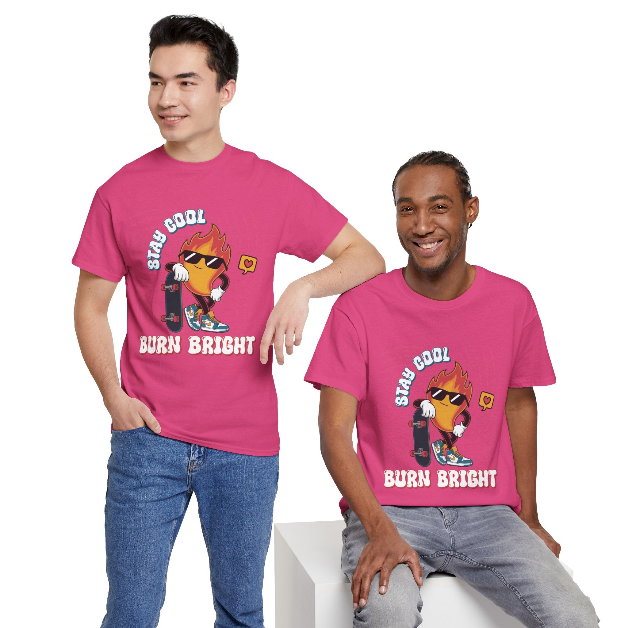 Stay Cool Burn Bright Unisex Tee