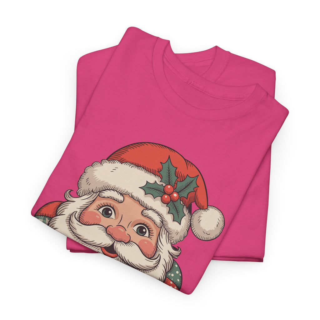Vintage Santa Unisex Cotton Tee