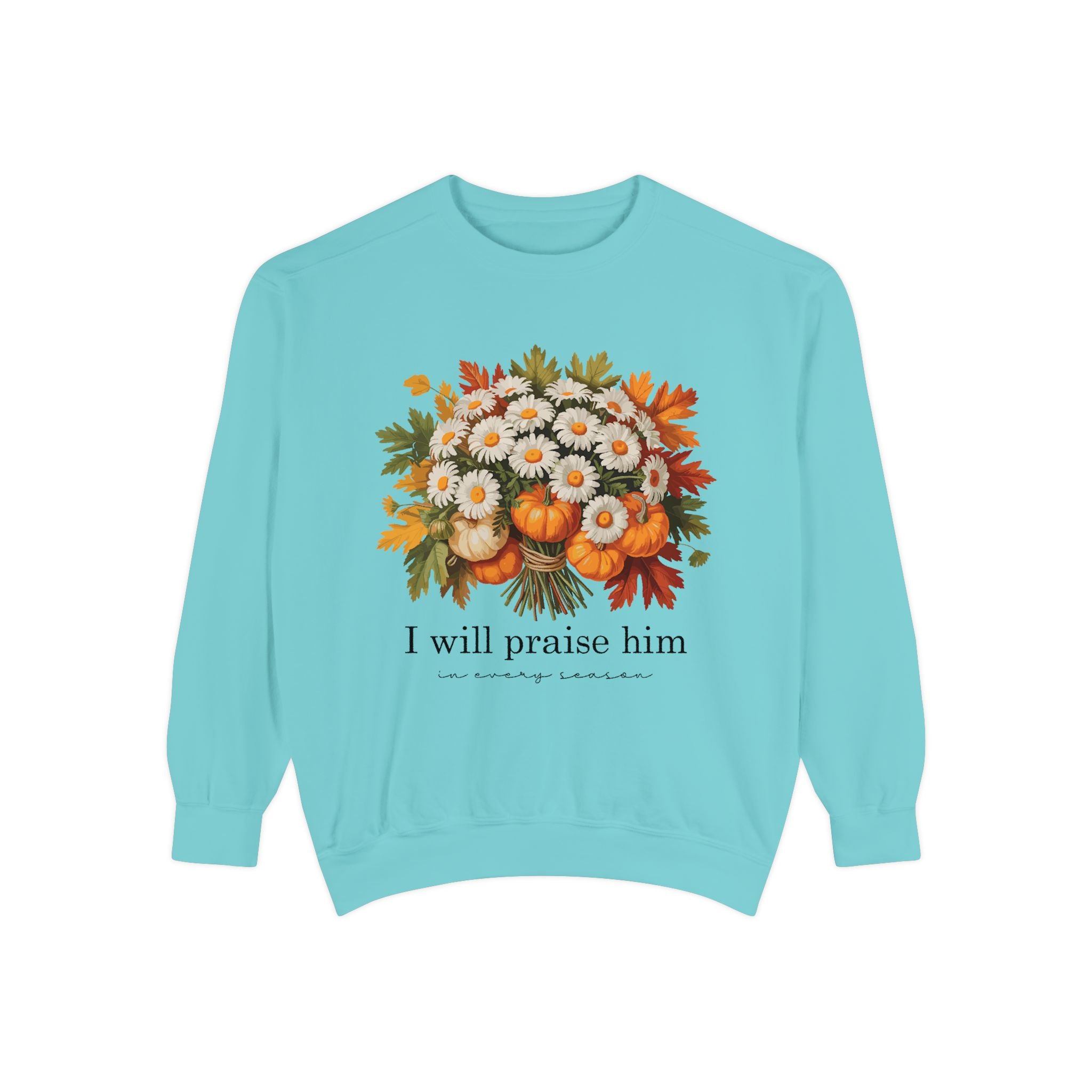 Praise Him Floral Sweatshirt- Unisex